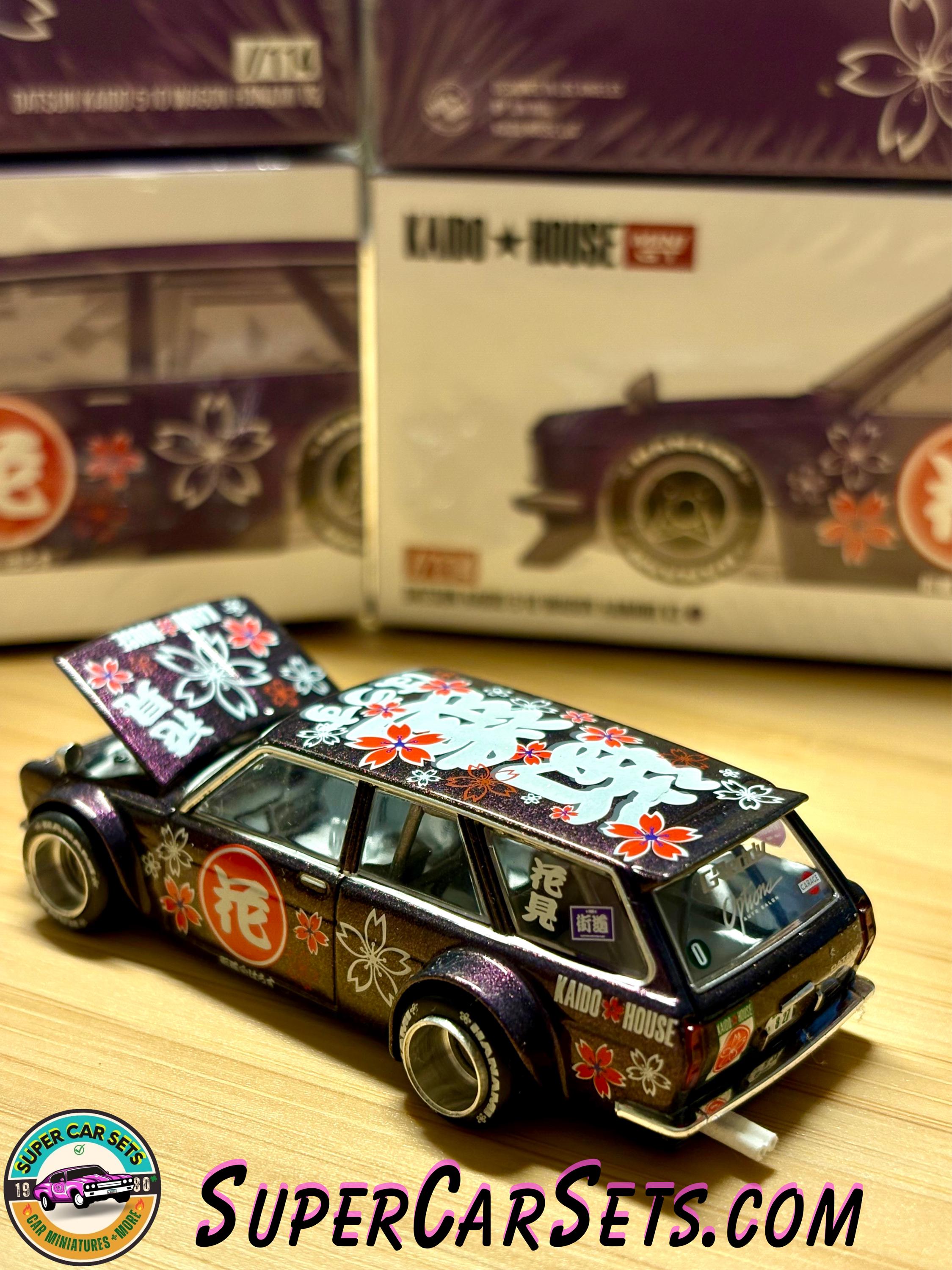 ミニカー Kaido House LTDEDN 510 Wagon Hanami LTD EDN™ 510 Wagon Hanami Kaido House Exclusive Chameleon IN
