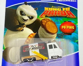 Kung Fu Panda Po Ping - DreamWorks - Hot Wheels Character cars