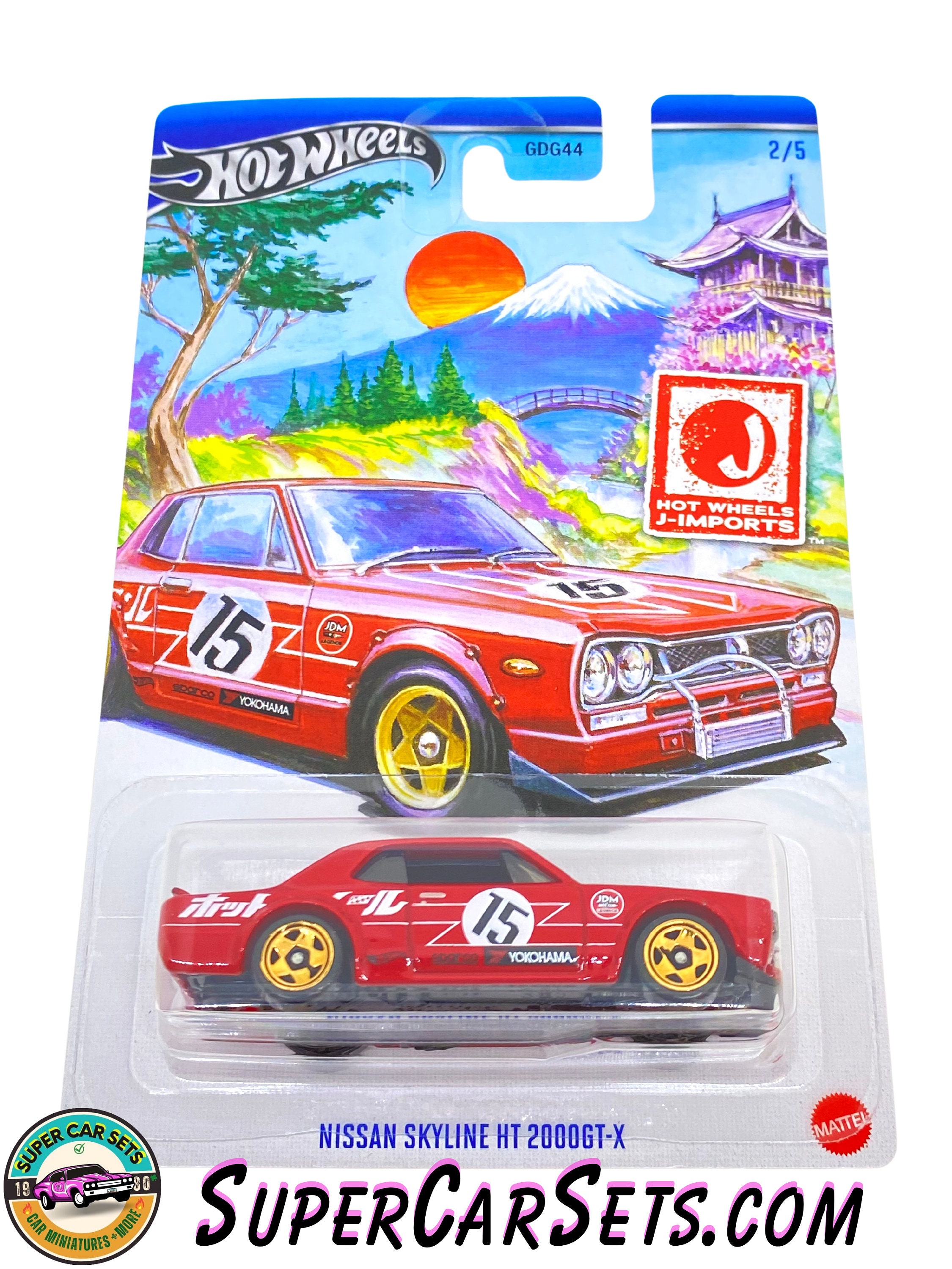 Hotwheels Convenção Skyline HT B Hot Wheels Japan Convention 2023 1972 Skyline Hakosuka HT