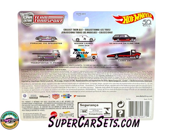 Nissan Laurel 2000 SGX Sakura Sprinter - Hot Wheels Team Transport