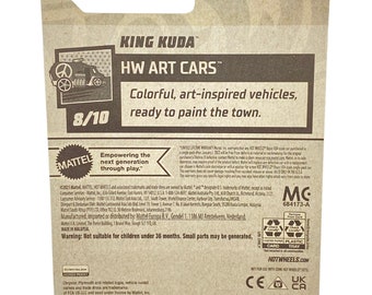 Hot Wheels Mainline King Kuda Red and a Mystery Car Set - MINIATURE TOY SHOP