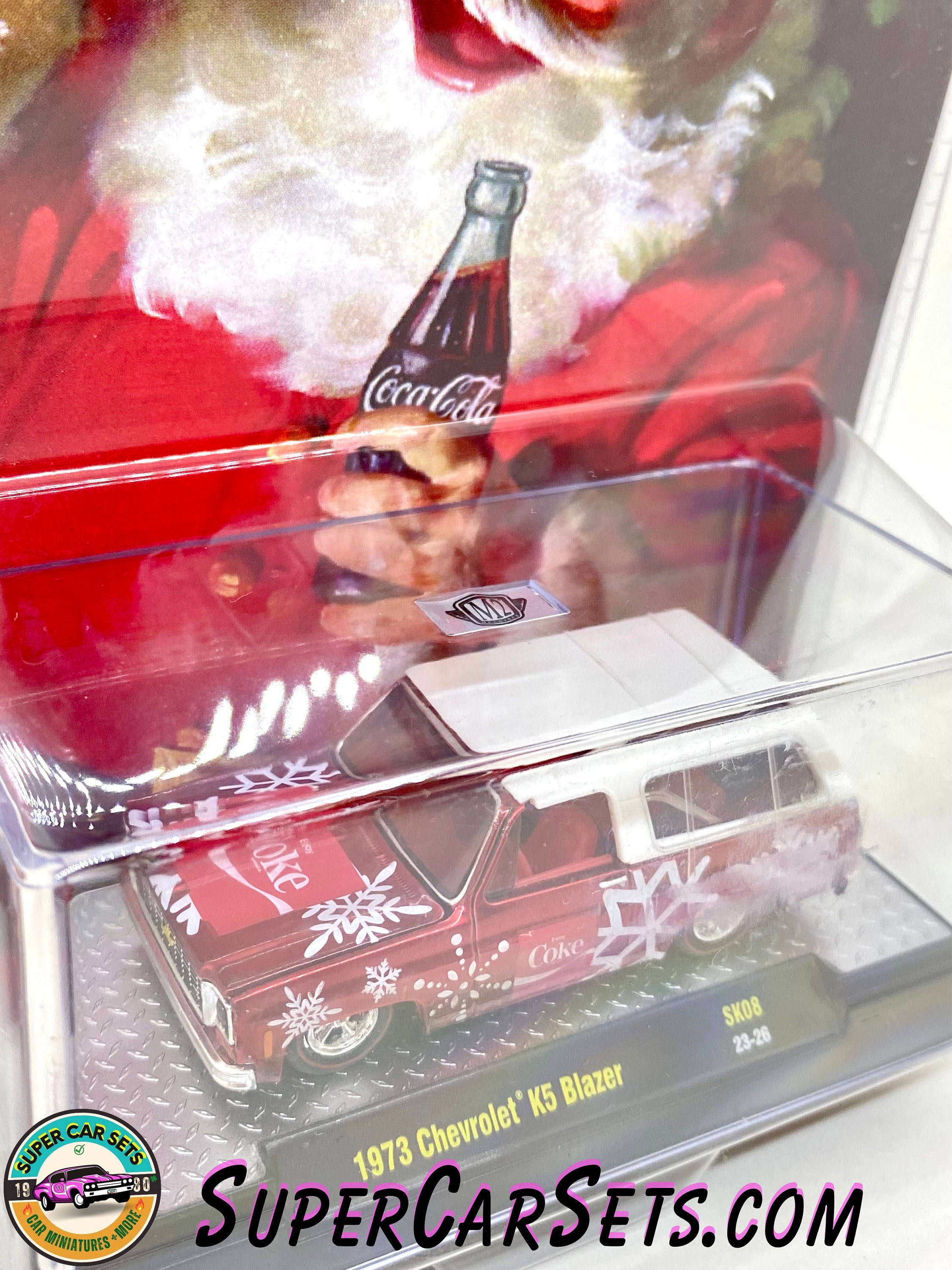 M2マシーン　コカ・コーラ　 1973 シボレー K5 ブレーザー Coca-cola Christmas 2023 - 1973 Chevrolet K5 Blazer Made by