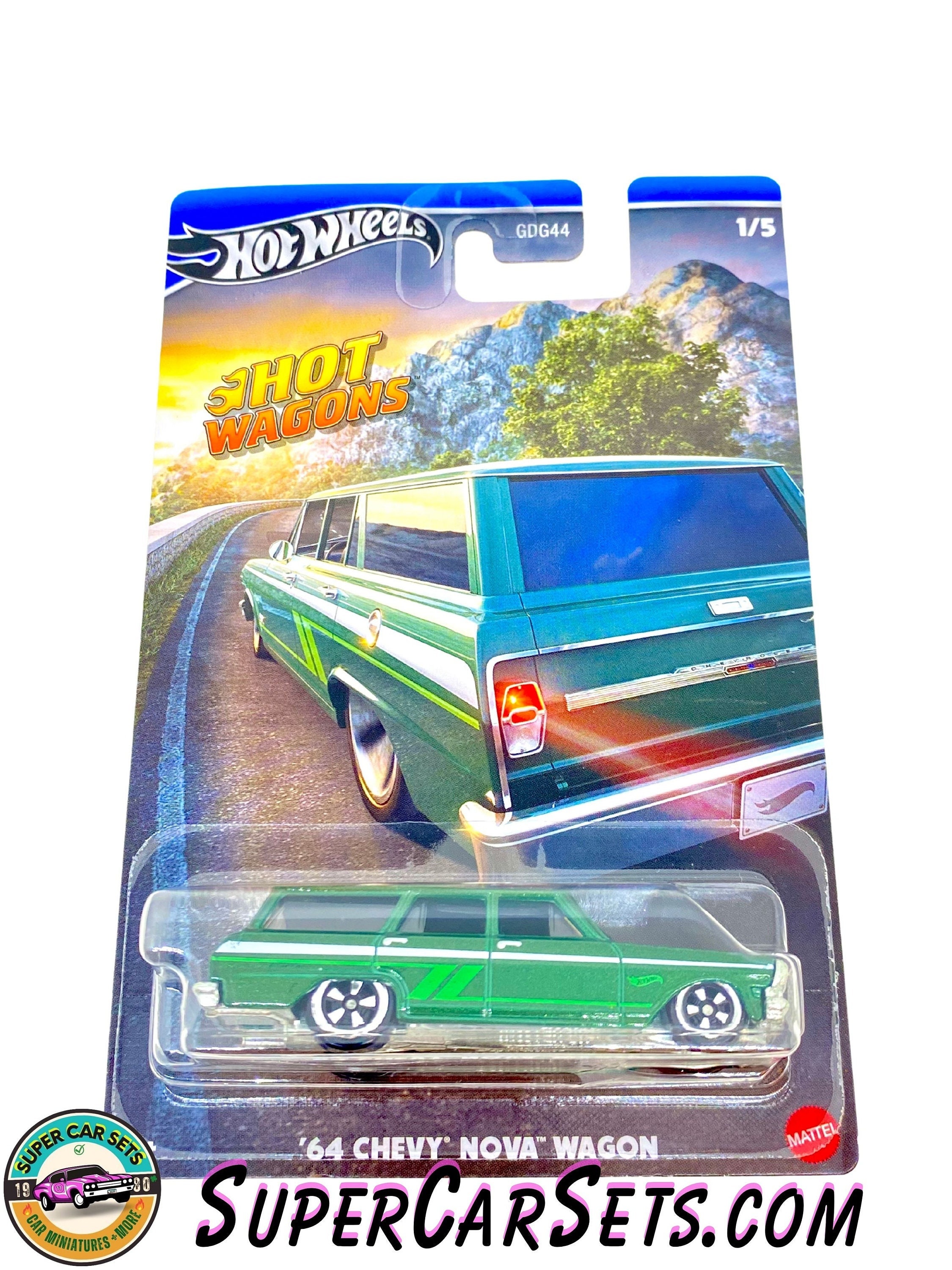 64 Chevy Nova Wagon - Hot Wheels Hot Wagons (1/5) - Etsy
