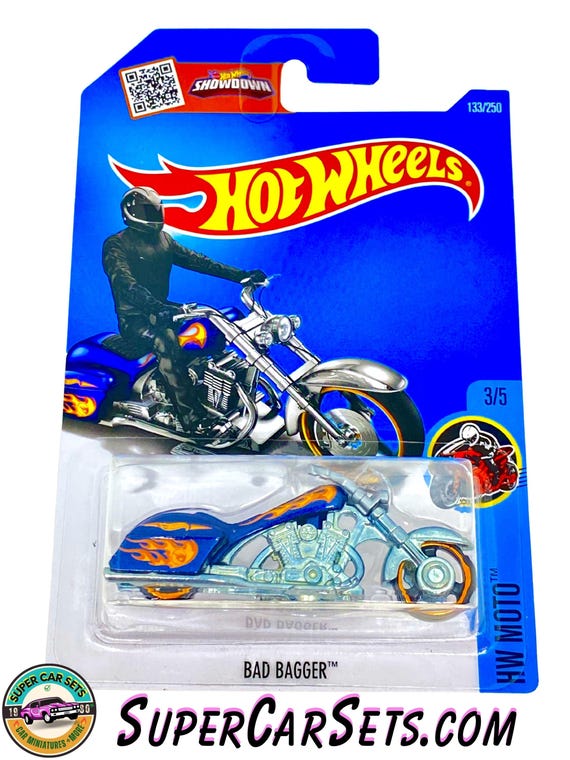 Bad Bagger TREASURE HUNT Hot Wheels HW Moto 2016 3 5 Etsy