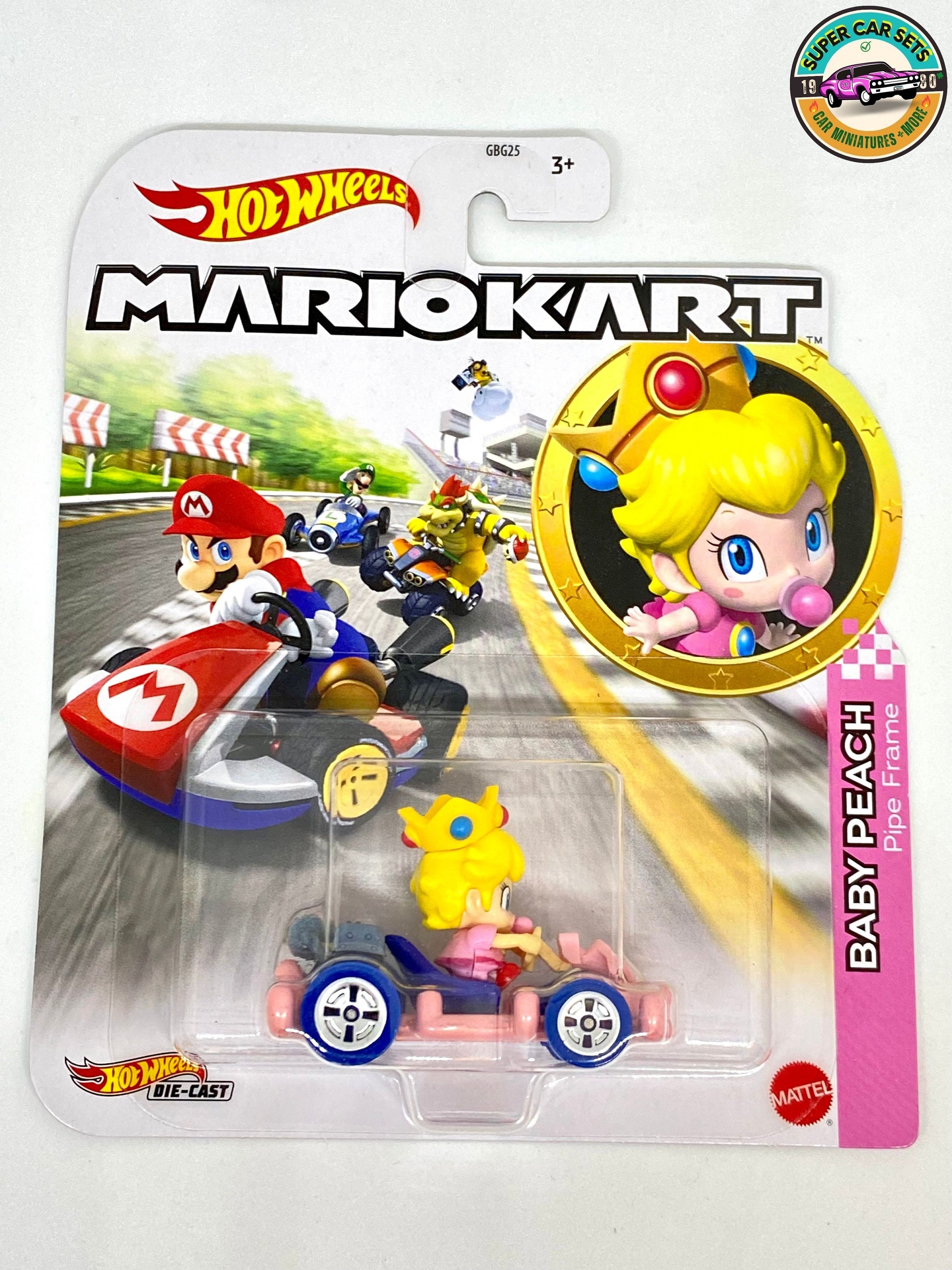 Baby Peach - Pipe Frame - Mario Kart Hot Wheels - Etsy