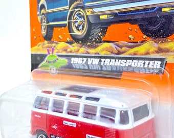 MATCHBOX N°M6A 18 WHEEL TRANSPORTER 1967 Amazon.com: MATCHBOX RED/WHITE 1967 VW TRANSPORTER #59 : Toys & Games