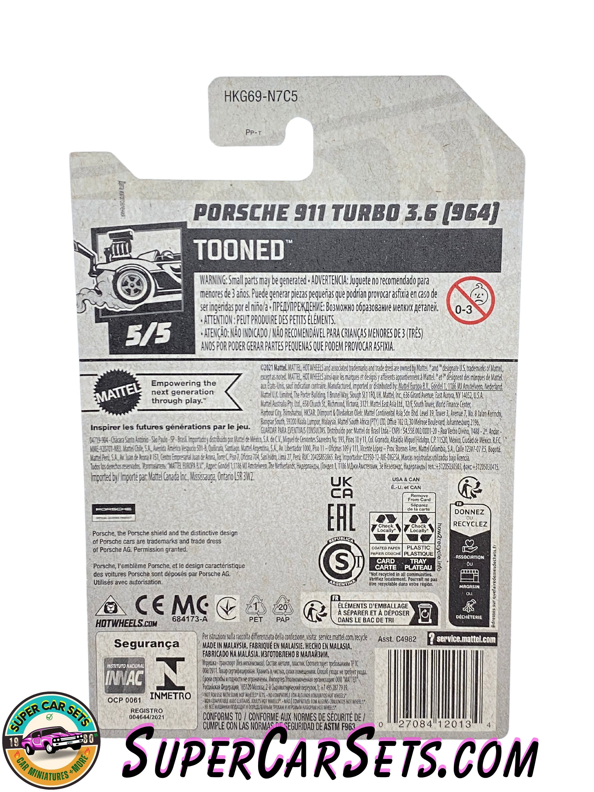 Porsche 911 Turbo 3.6 (964) - Hot Wheels Tooned 2023 (5/5) (234