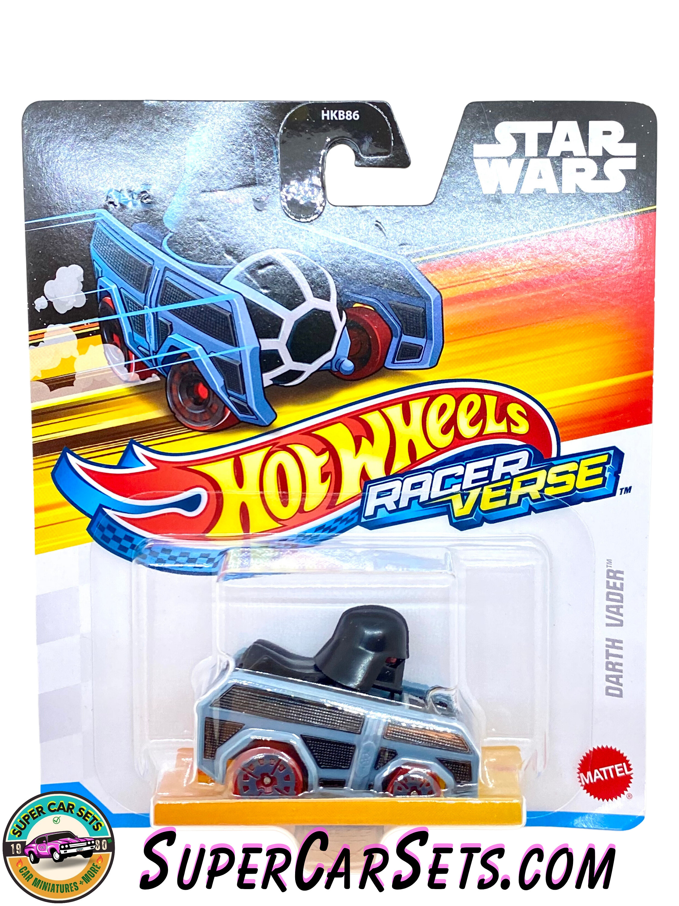 Carrinho Hot Wheels Racer Verse Singles Original HKB86 Darth Vader