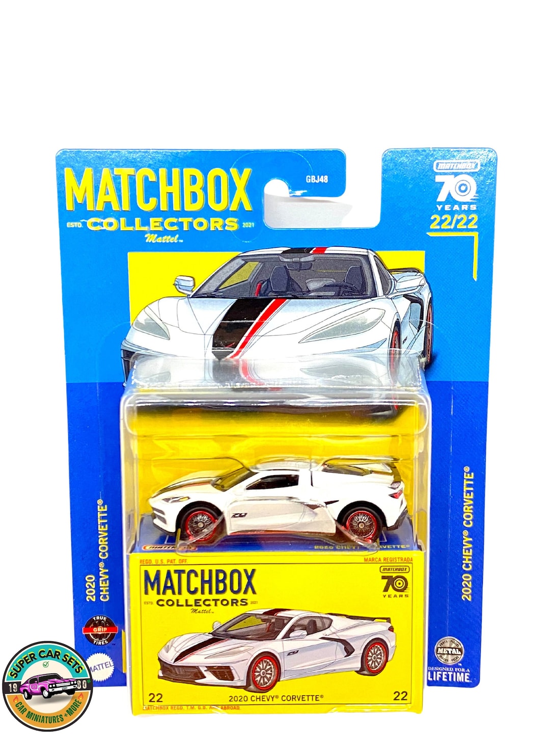 2020 Chevy Corvette Matchbox Collectors 22/22 - Etsy