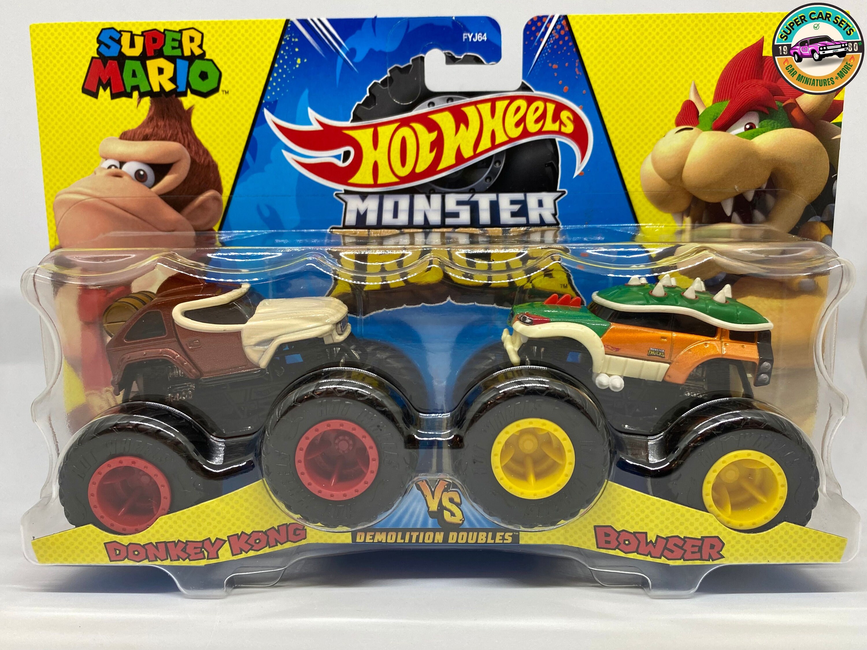 Carrinho Hot Wheels Monster Trucks Super Mario Bowser - Mattel