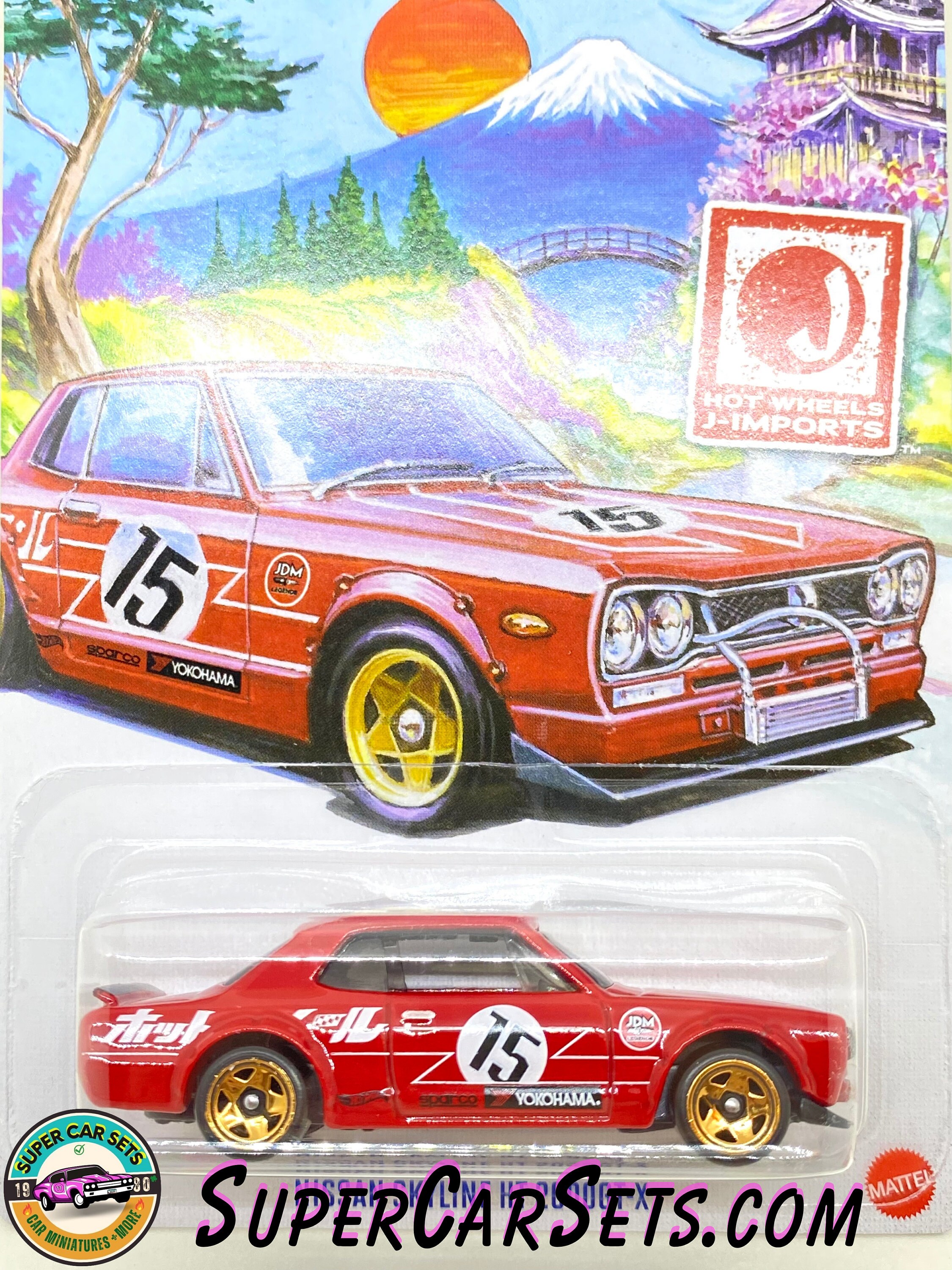 Nissan Skyline HT 2000GT-X - Hot Wheels - J-imports 2024 (2/5