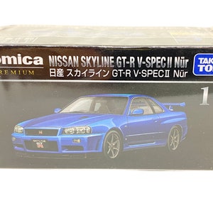 Nissan Skyline GT-R V-SPEC II Nür - 1:62 Scale - Tomica Premium