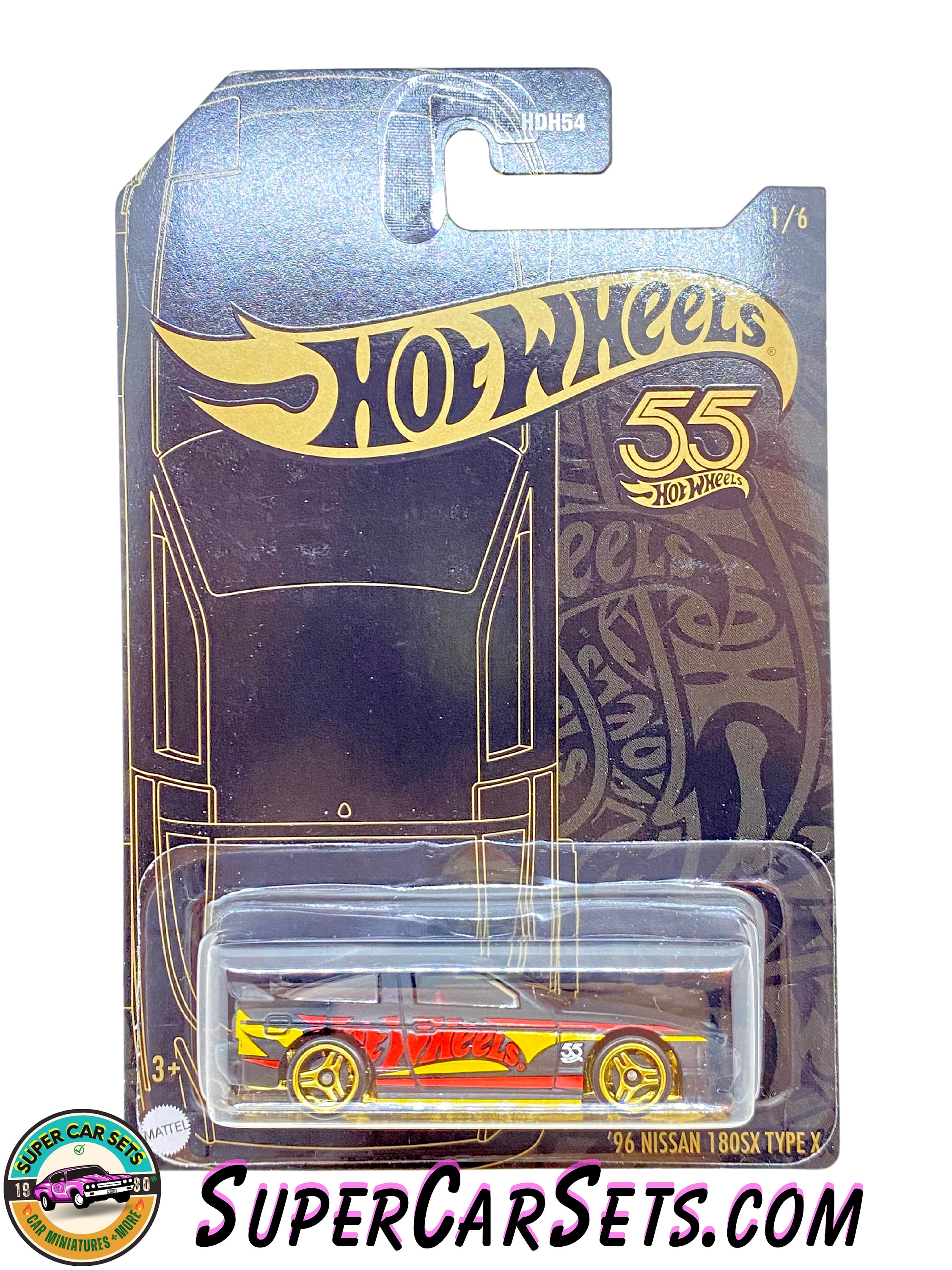 Hot Wheels 55th Anniversary - Golden Black Red - 1/6 - '96