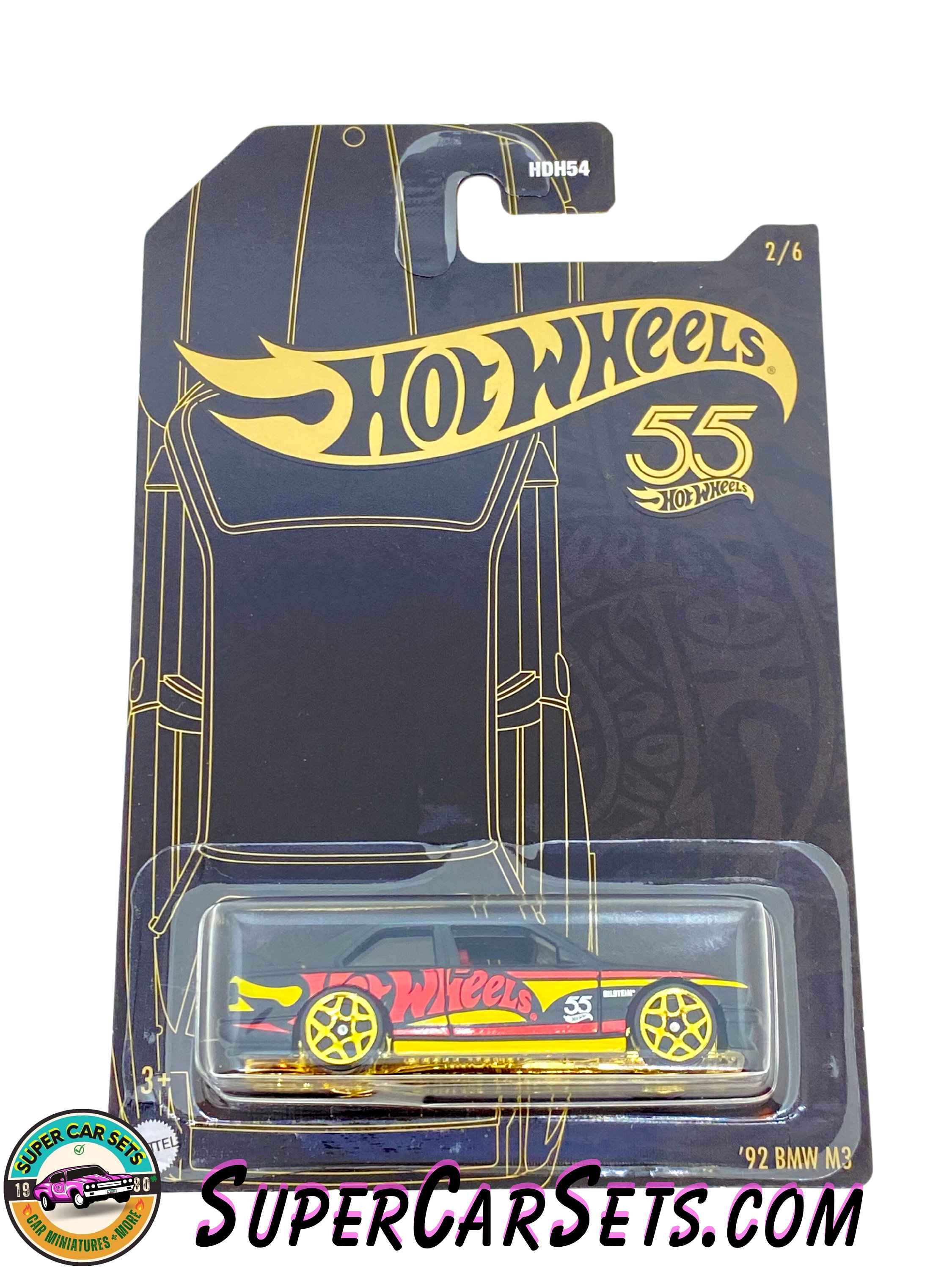 Hot Wheels 55th Anniversary Series 2/6 - '92 BMW M3 (Exclusive) 