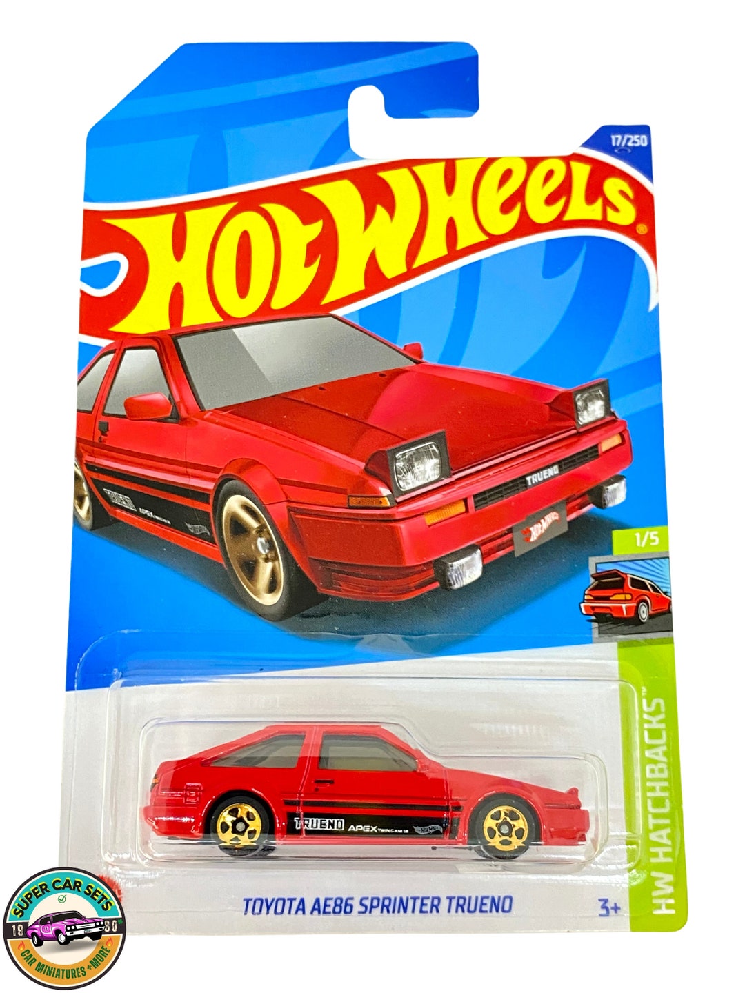 W821 新品 hachette TOYOTA SPRINTER TRUENO 1/24 Japanese Cars Collection (170) Toyota Sprinter Trueno