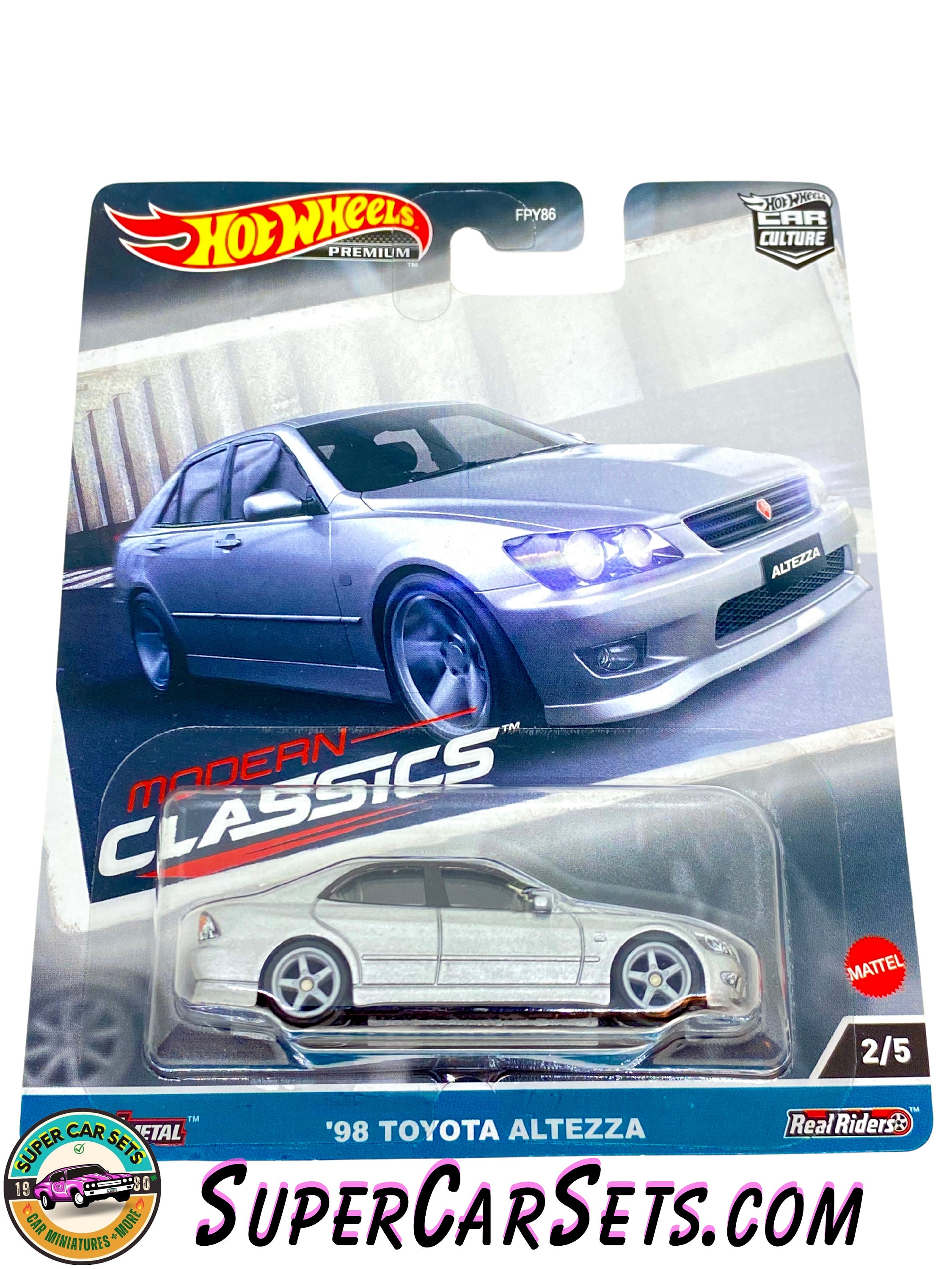 Hot wheels '98 TOYOTA ALTEZZA トヨタ アルテッツァ MODERN CLASSICS