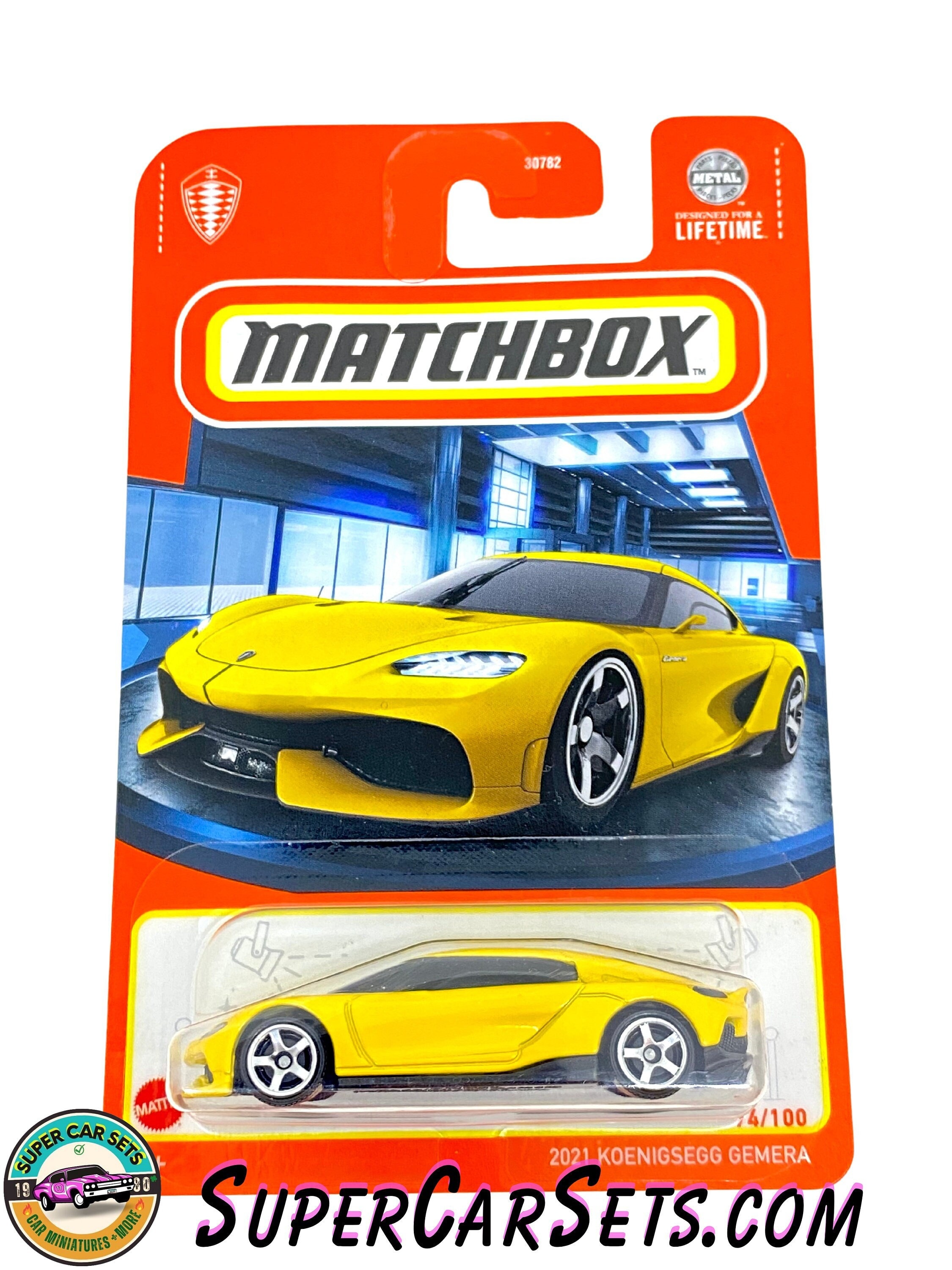 2021 Koenigsegg Gemera (74/100) (yellow Colour) - Matchbox