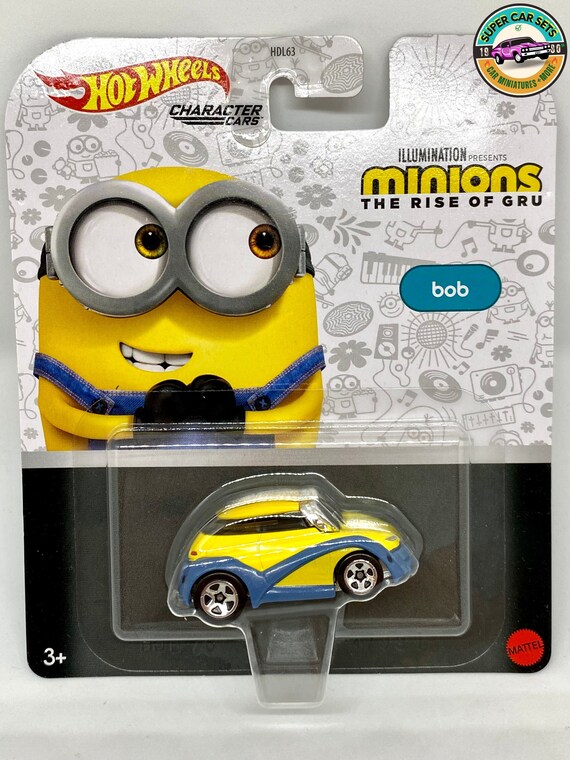 Hot wheels minions character cars 2025