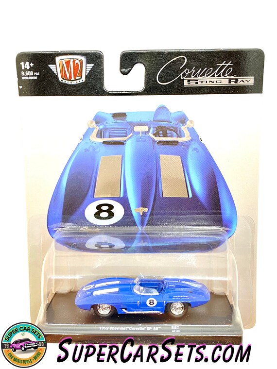 1959 Chevrolet Corvette XP-86 (#8 Blue Colour) by M2 Machines