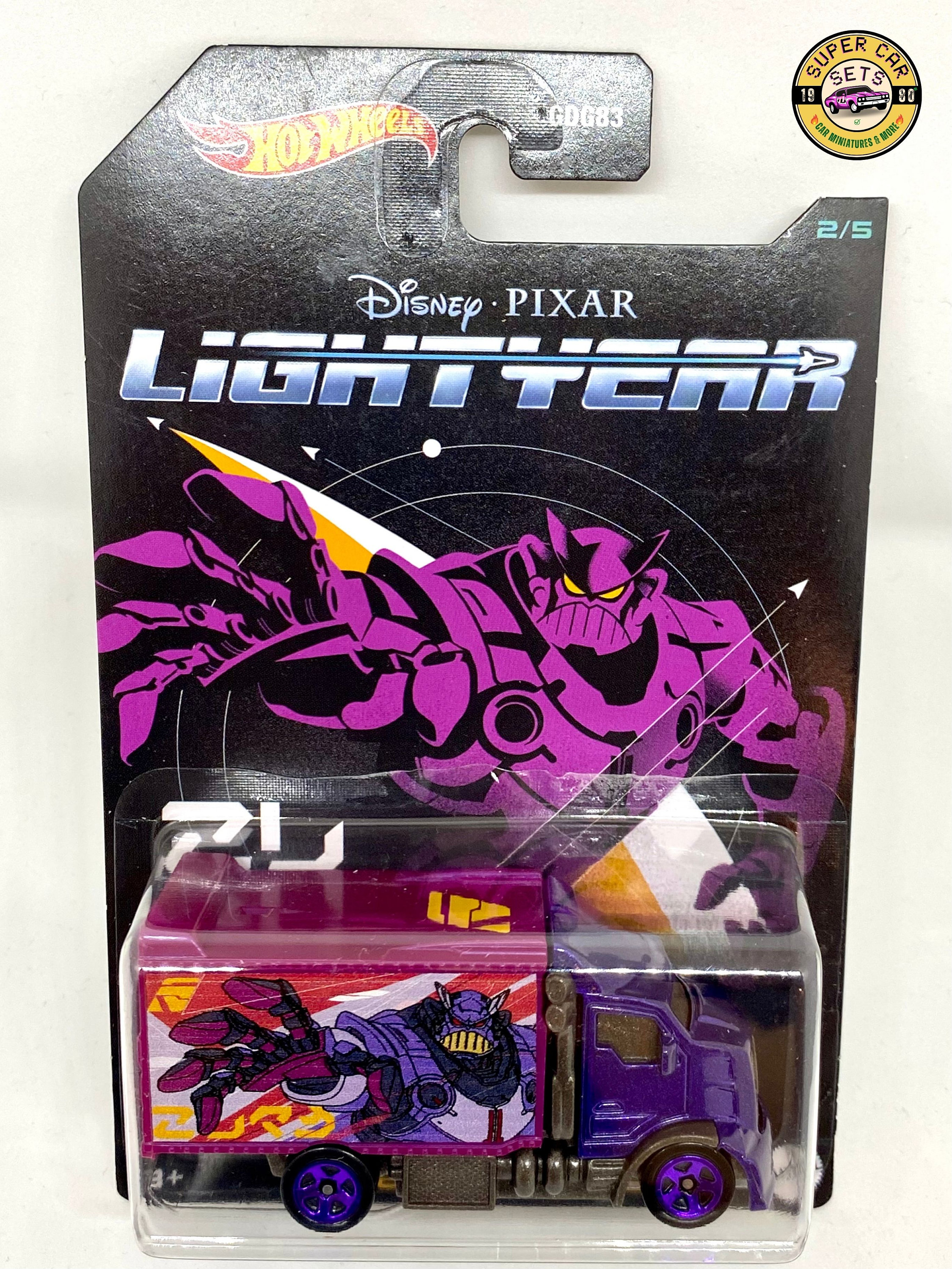 ホットウィール全5台 - ディズニー/ピクサー - ライトイヤー