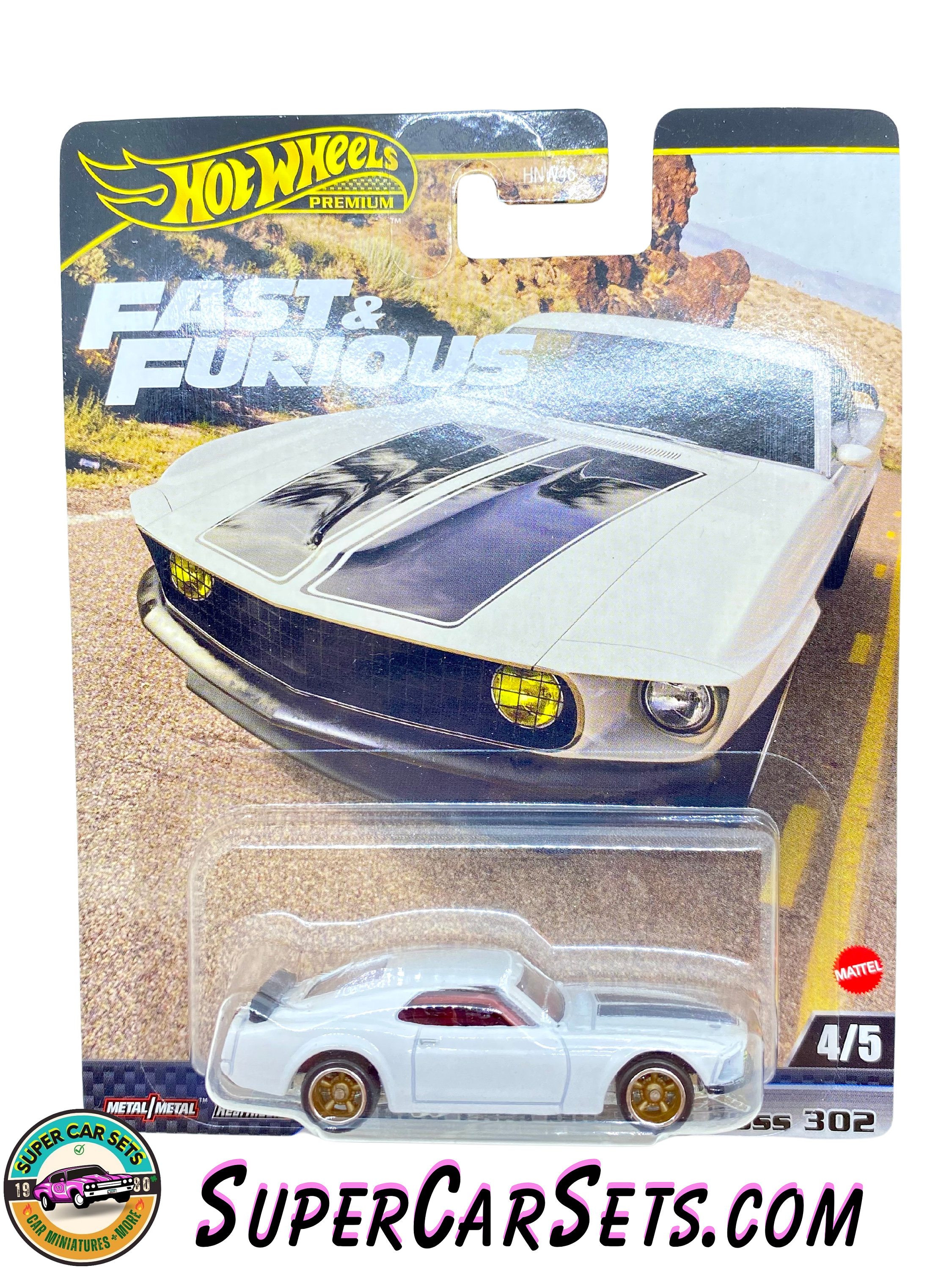 1969年式フォード・マスタング・ボス302 - ホットウィール プレミアム