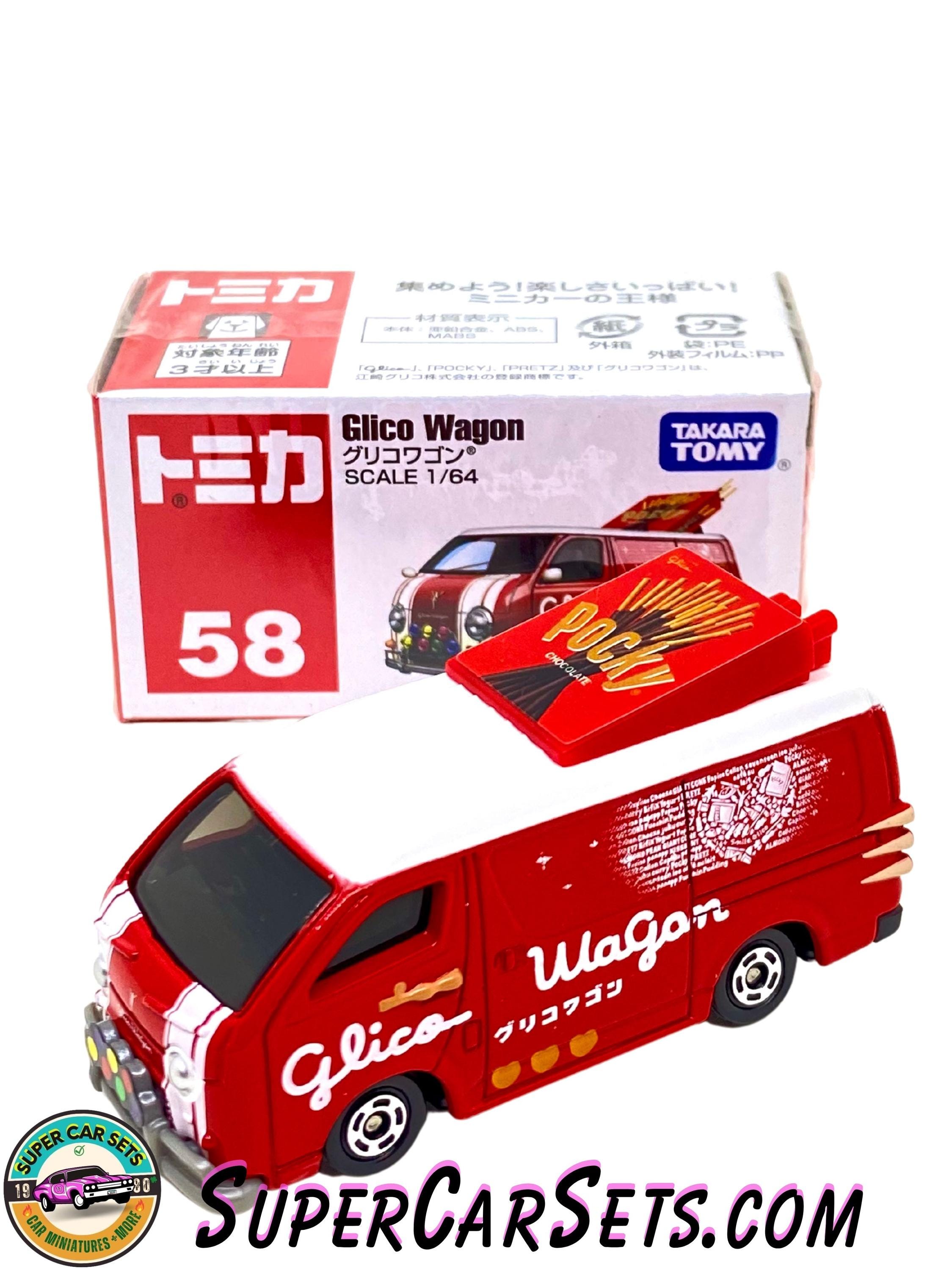 Tomica (#58) - Glico Wagon - Pocky (1:64) - Etsy