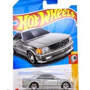 89 Mercedes-Benz 560 SEC AMG (silver colour) - Hot Wheels HW Turbo 2024 (4/5) (150/250)