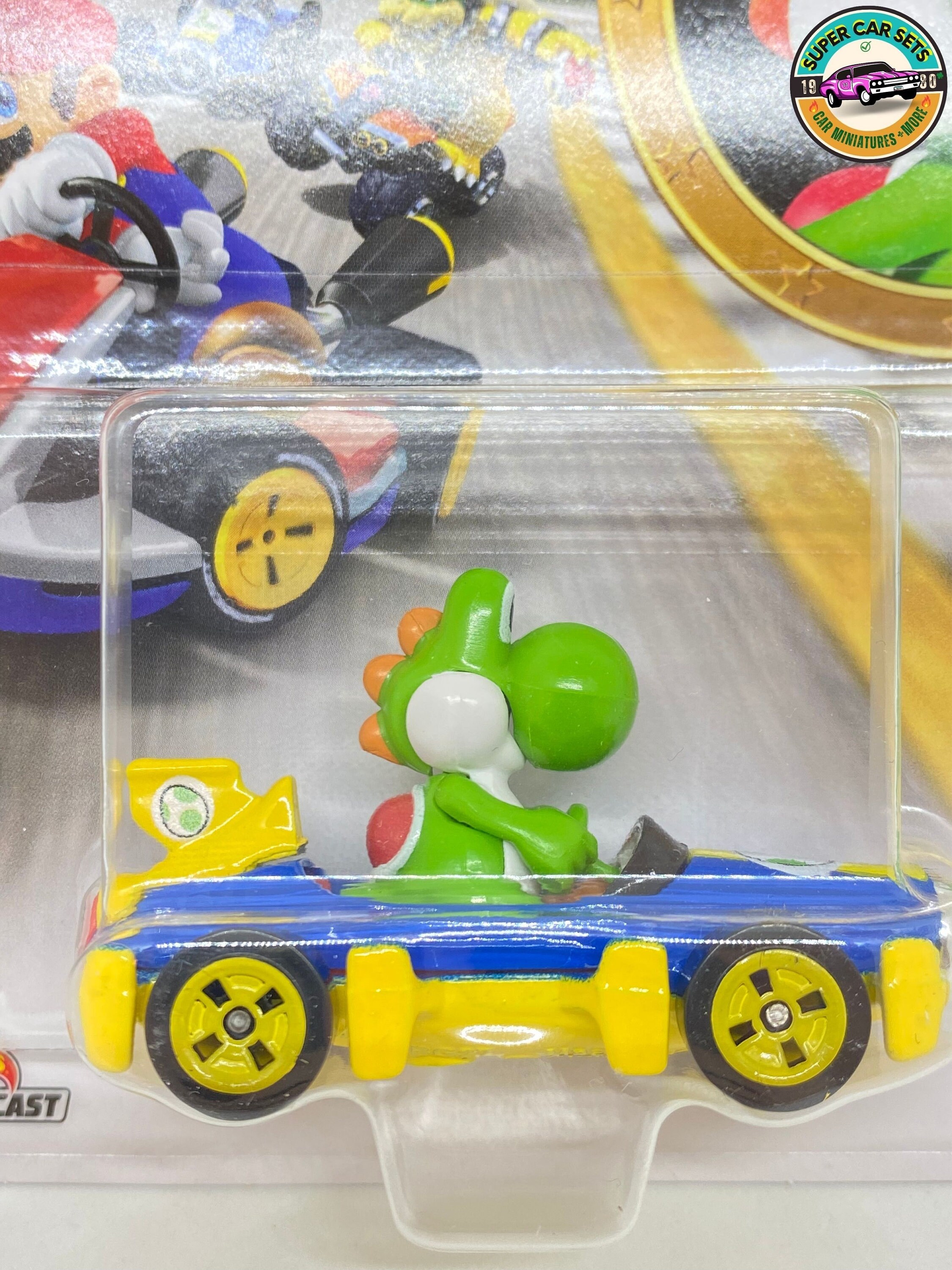 Yoshi - Mach 8 - Mario Kart Hot Wheels - Etsy