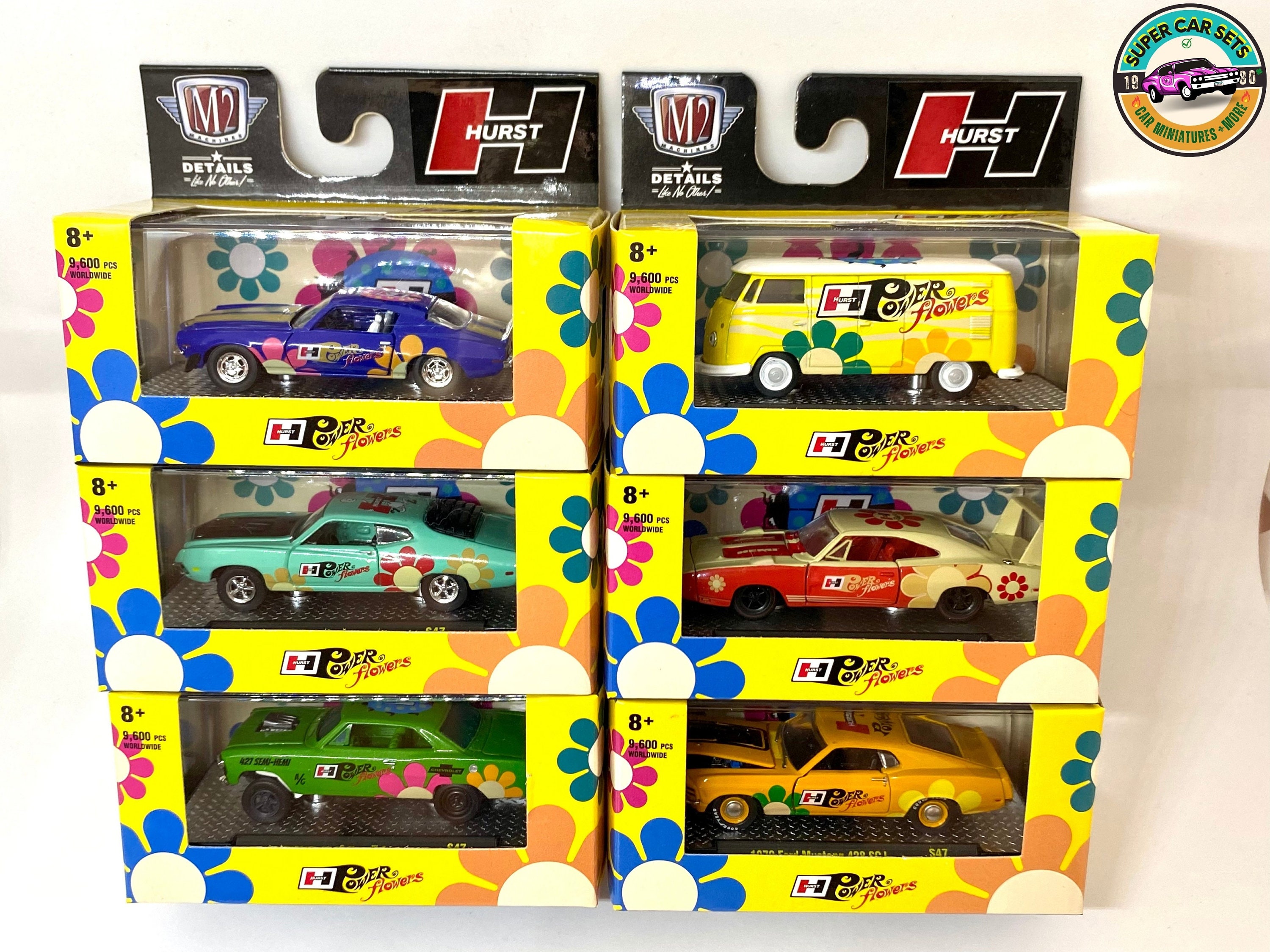 All 6 M2 Machines Hurst Power Flowers - Complete Set - 6 of