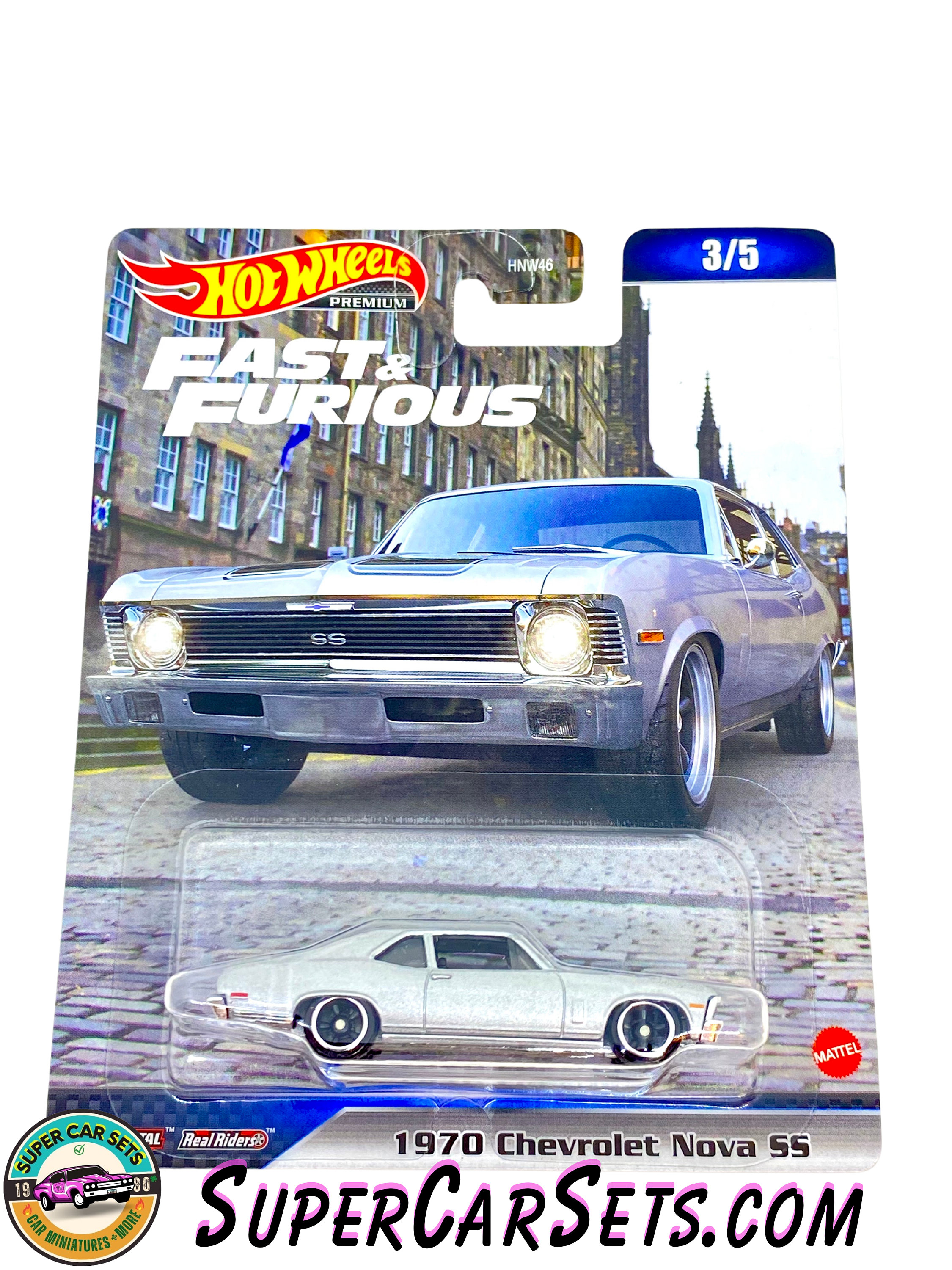 1970 Chevrolet Nova SS - Hot Wheels Premium Fast and Furious 2023