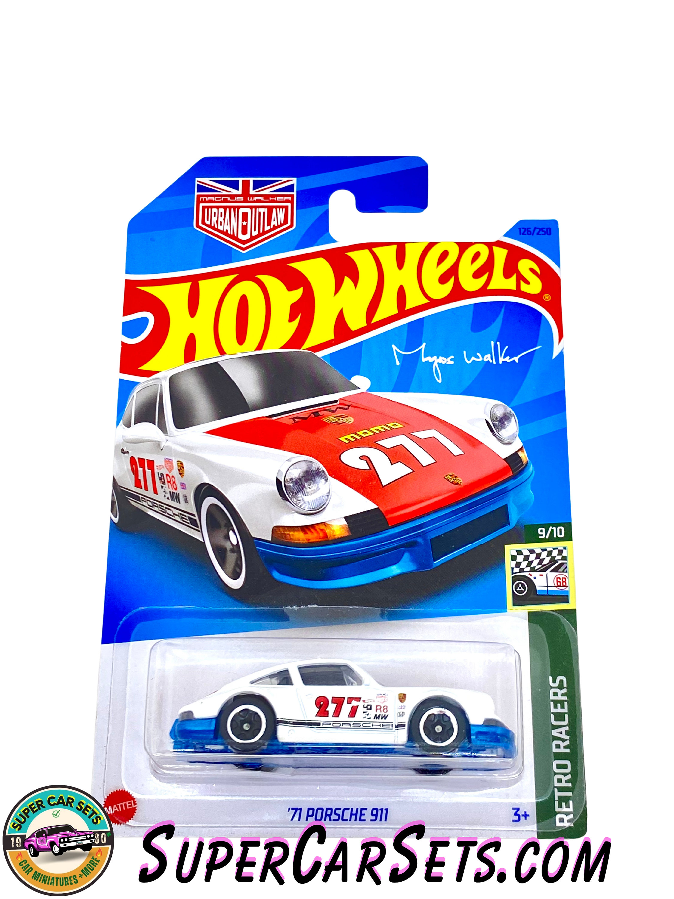 71 Porsche 911 - Hot Wheels - Retro Racers - 2023 - (9/10) - Etsy