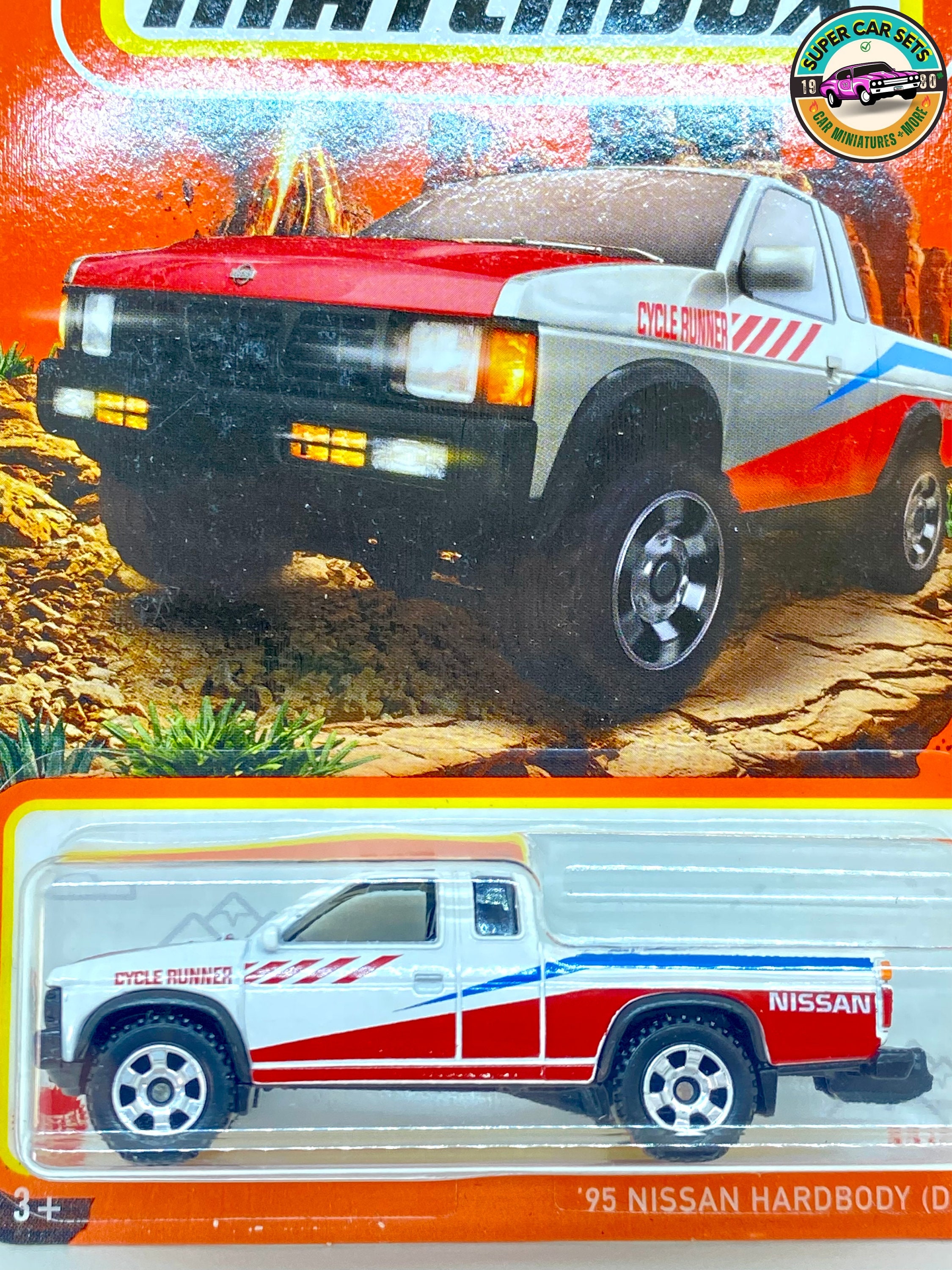 Matchbox - '95 Nissan Hardbody (D21) - (white, Red, and Blue) - Etsy
