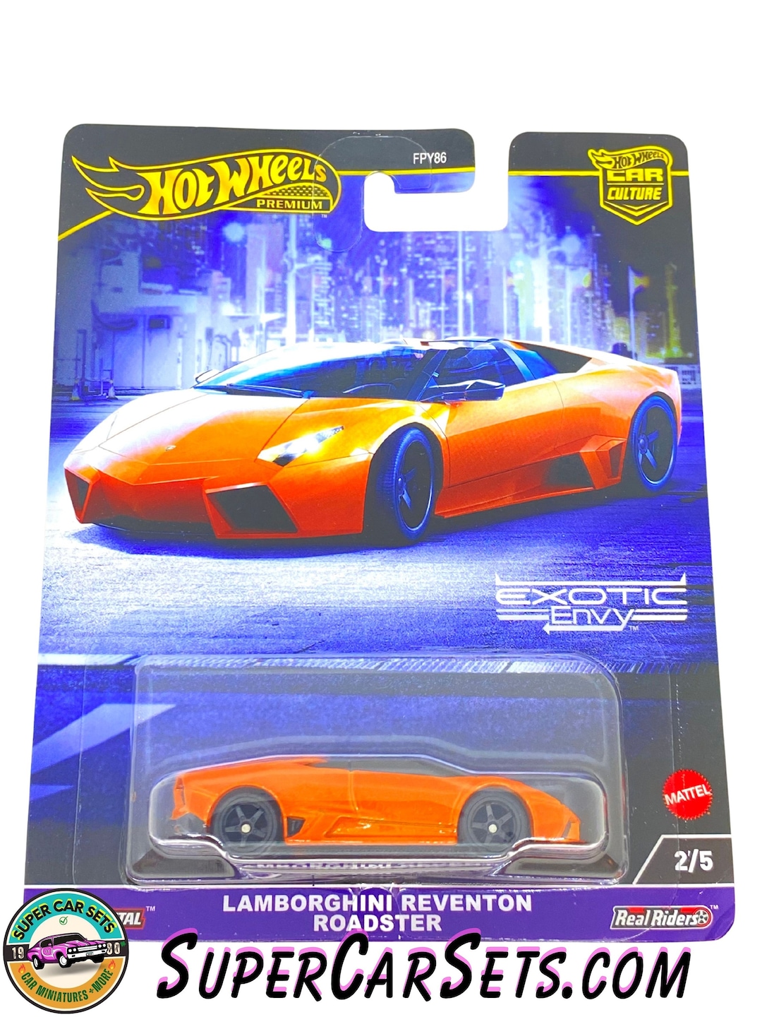 Lamborghini Reventon Roadster (card Slightly Bent) - Hot Wheels