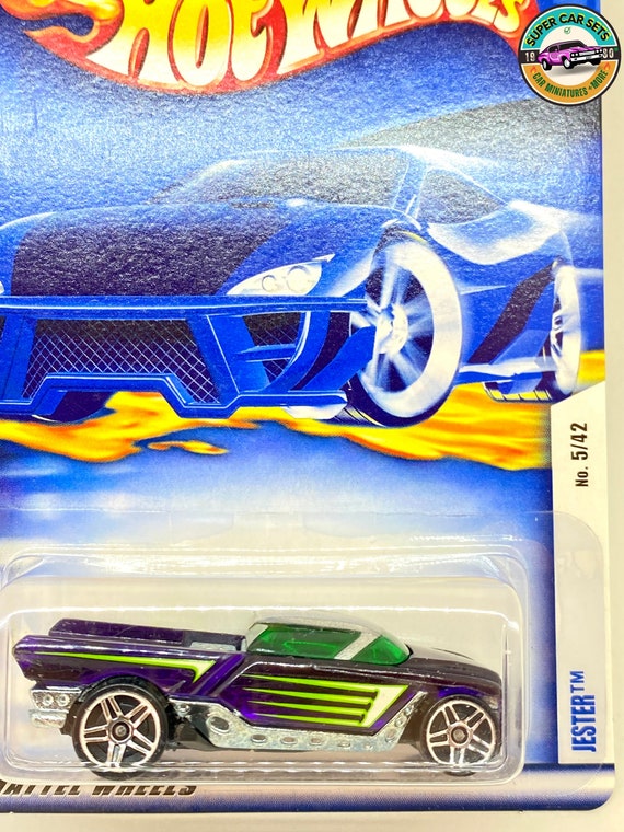 Hot Wheels - (VINTAGE) - Jester (black Colour With Lime Green and