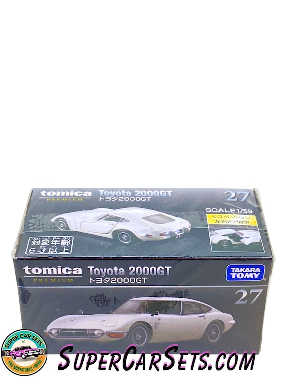 Toyota 2000GT (1:59 Scale) Tomica Premium (#27) - Etsy