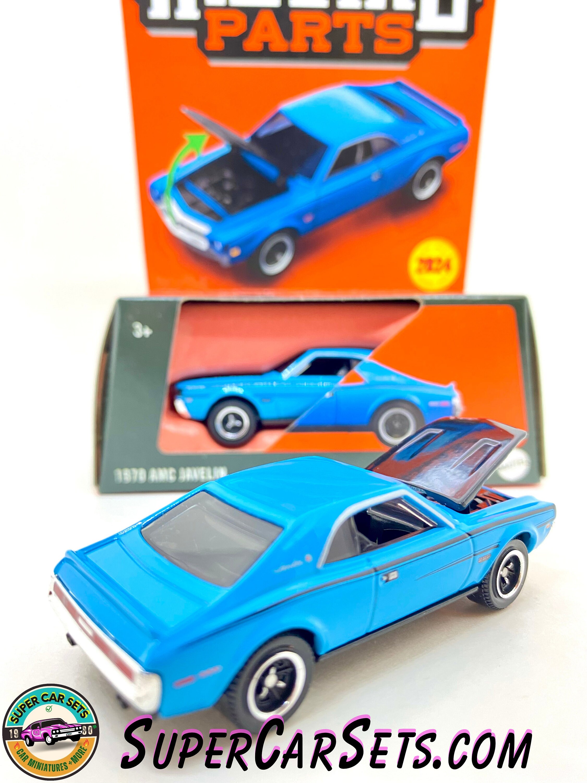 1970 AMC Javelin (blue Colour) - Matchbox Moving Parts - Etsy