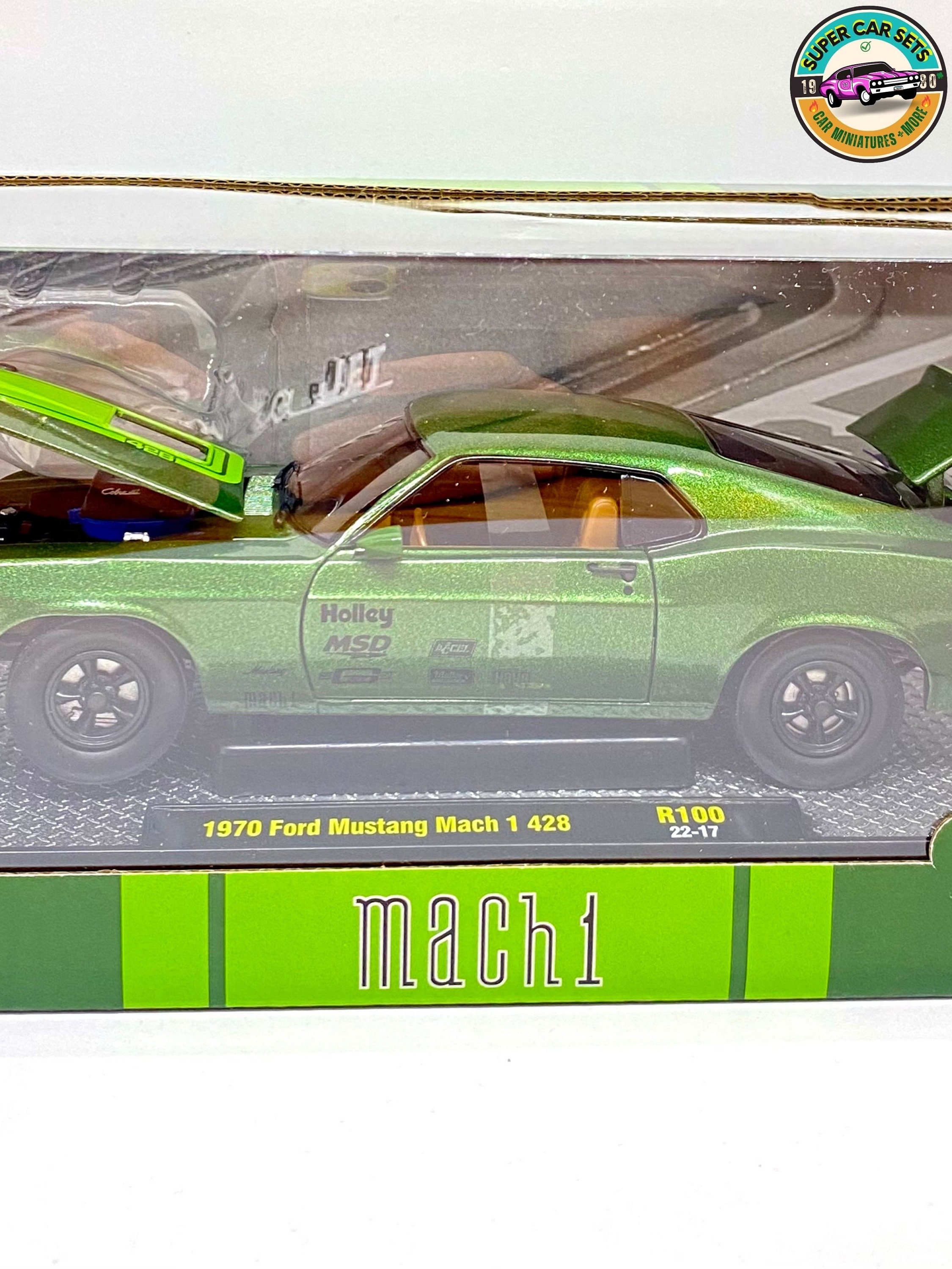 1:24 Scale - 1970 Ford Mustang MACH 1 428 Made by M2