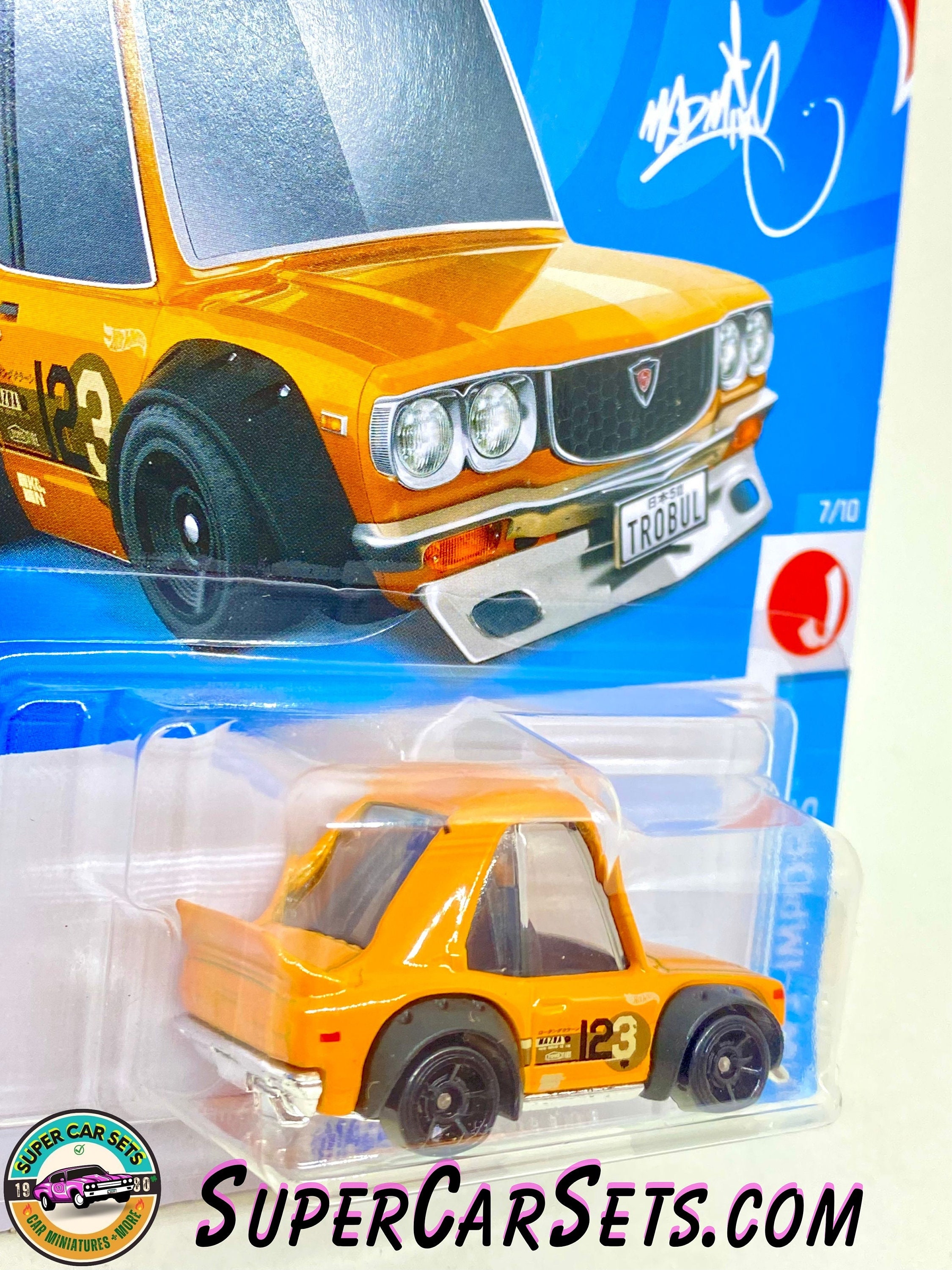 Mazda RX-3 (orange Colour) - Hot Wheels HW J-imports - 2024 (7/10