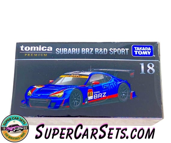 Tomica Premium (#18) Subaru BRZ R&D Sport (1:60 Scale) - Etsy