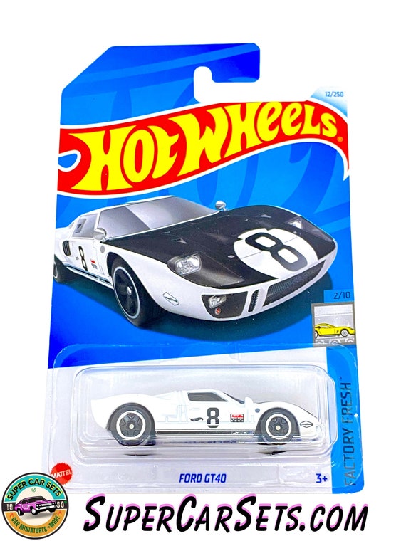 Ford GT40 - Hot Wheels Factory Fresh 2024 (2/10) (12/250) (white