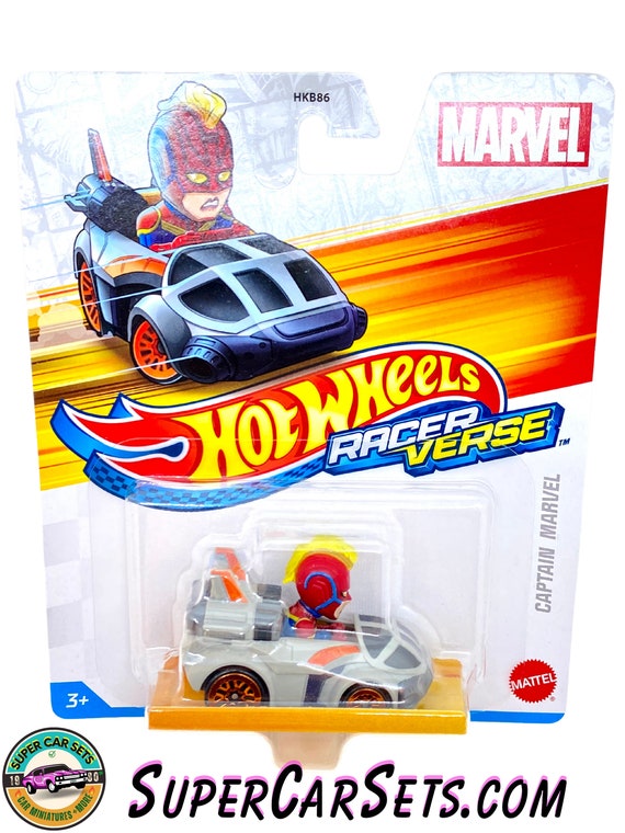 Hot Wheels Racer Verset Capitaine Marvel Etsy France