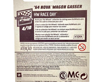 Hot Wheels HW Race Day 2019 (4/10) (198/250) - '64 Nova Wagon