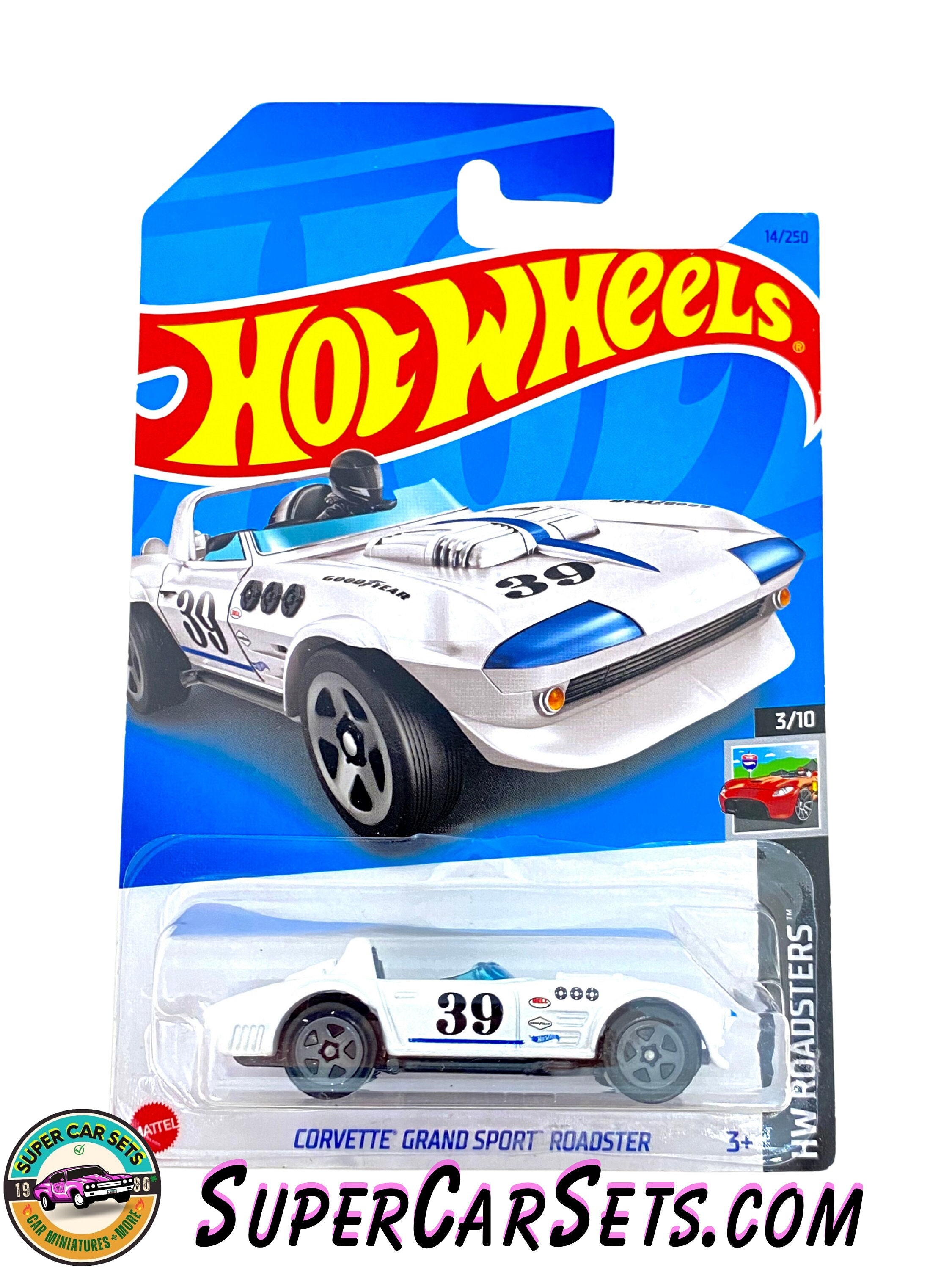 Corvette Grand Sport Road (white) - Hot Wheels HW Roadsters 2023