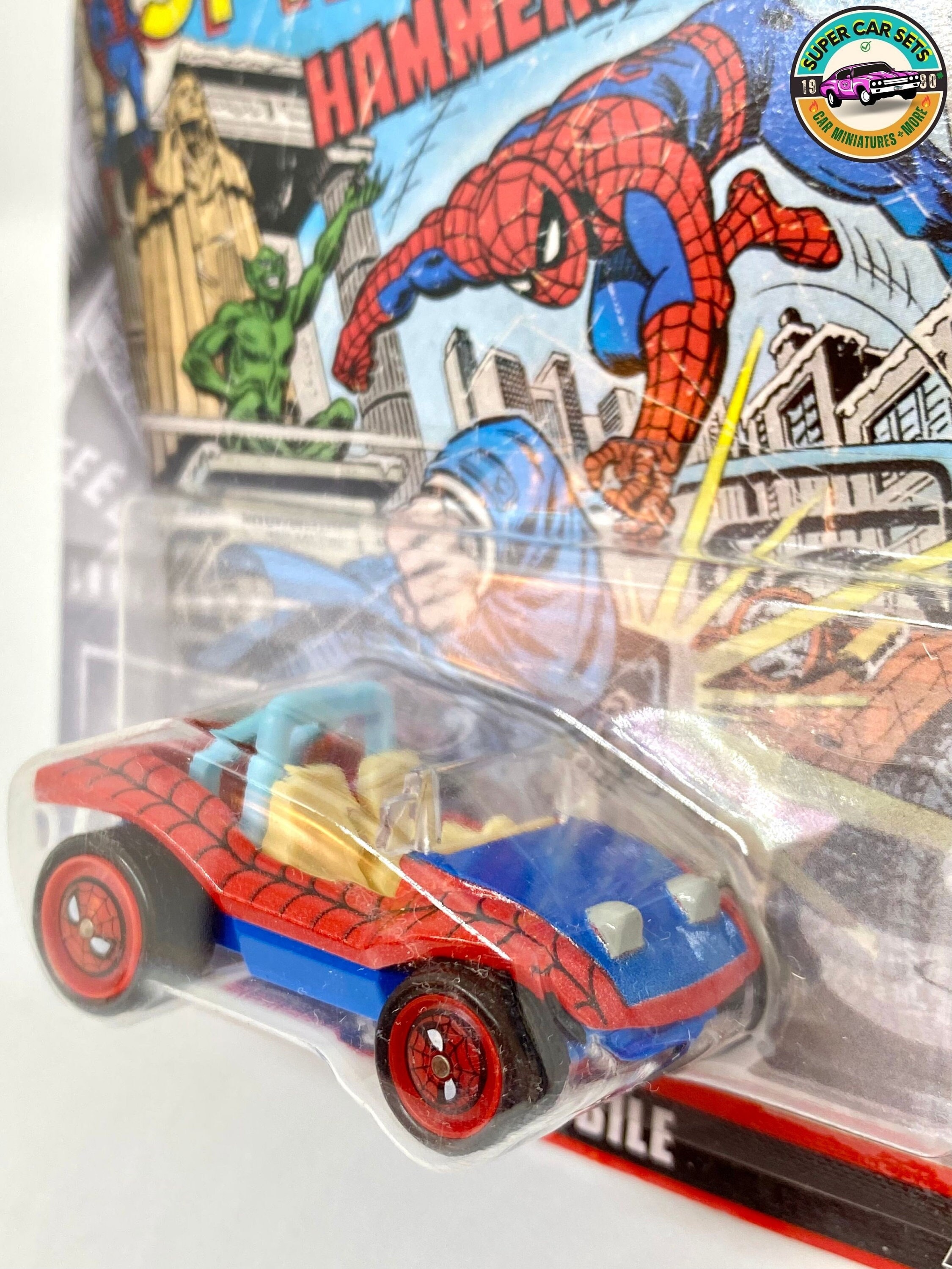 Marvel Spider-man Spider-mobile - Hot Wheels Premium - Etsy