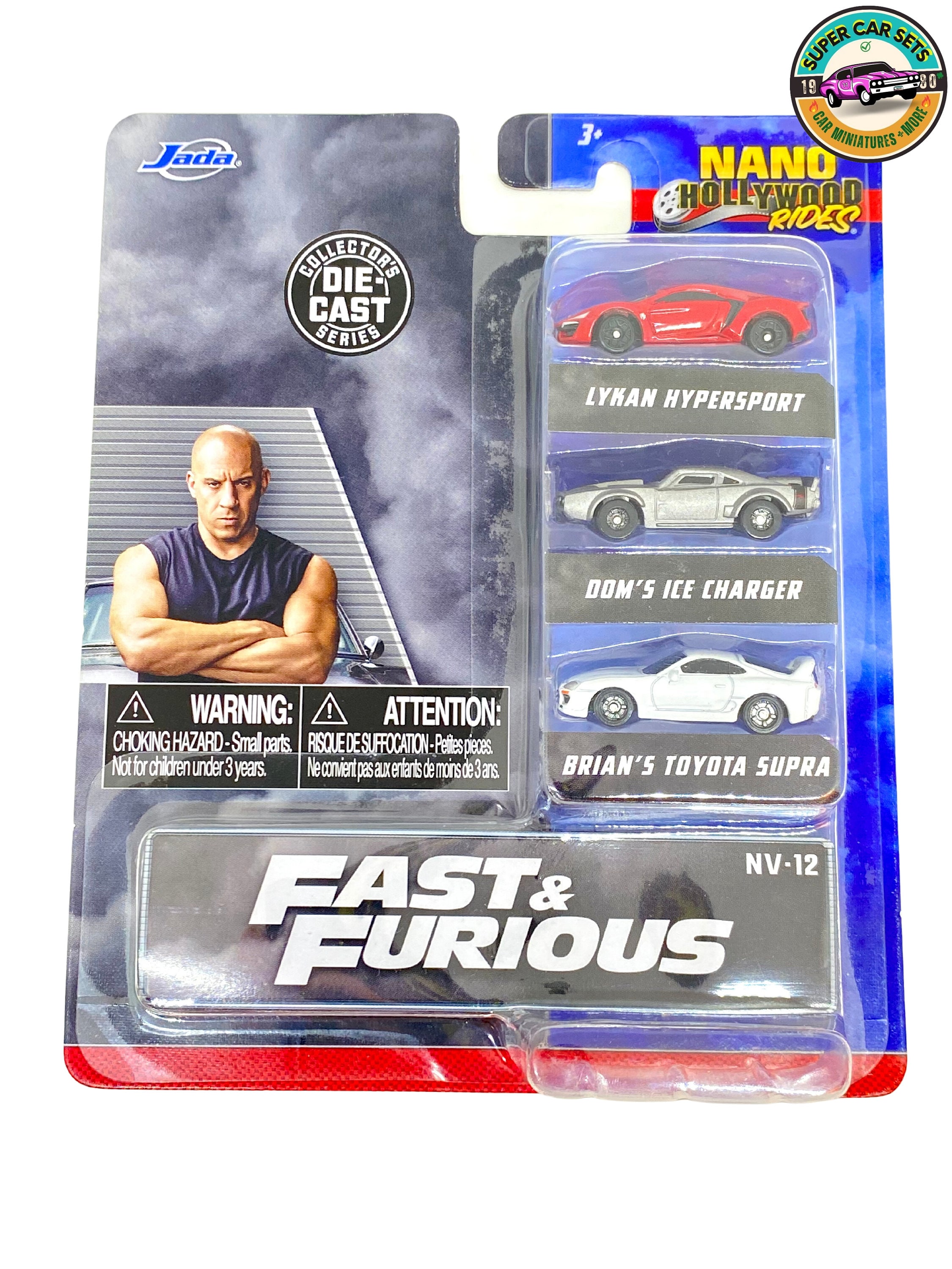 Jada Toys Fast & Furious 8 Diecast SUBARU WRX STI Vehicle (1: 24 Scale) :  Jada: : Toys & Games