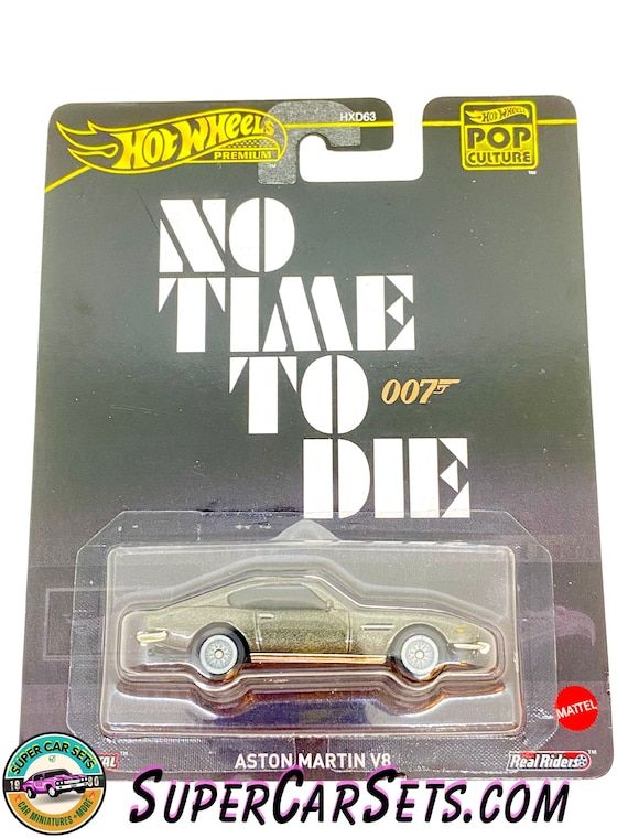 007 No Time to Die - Aston Martin V8 - Hot Wheels Premium Pop