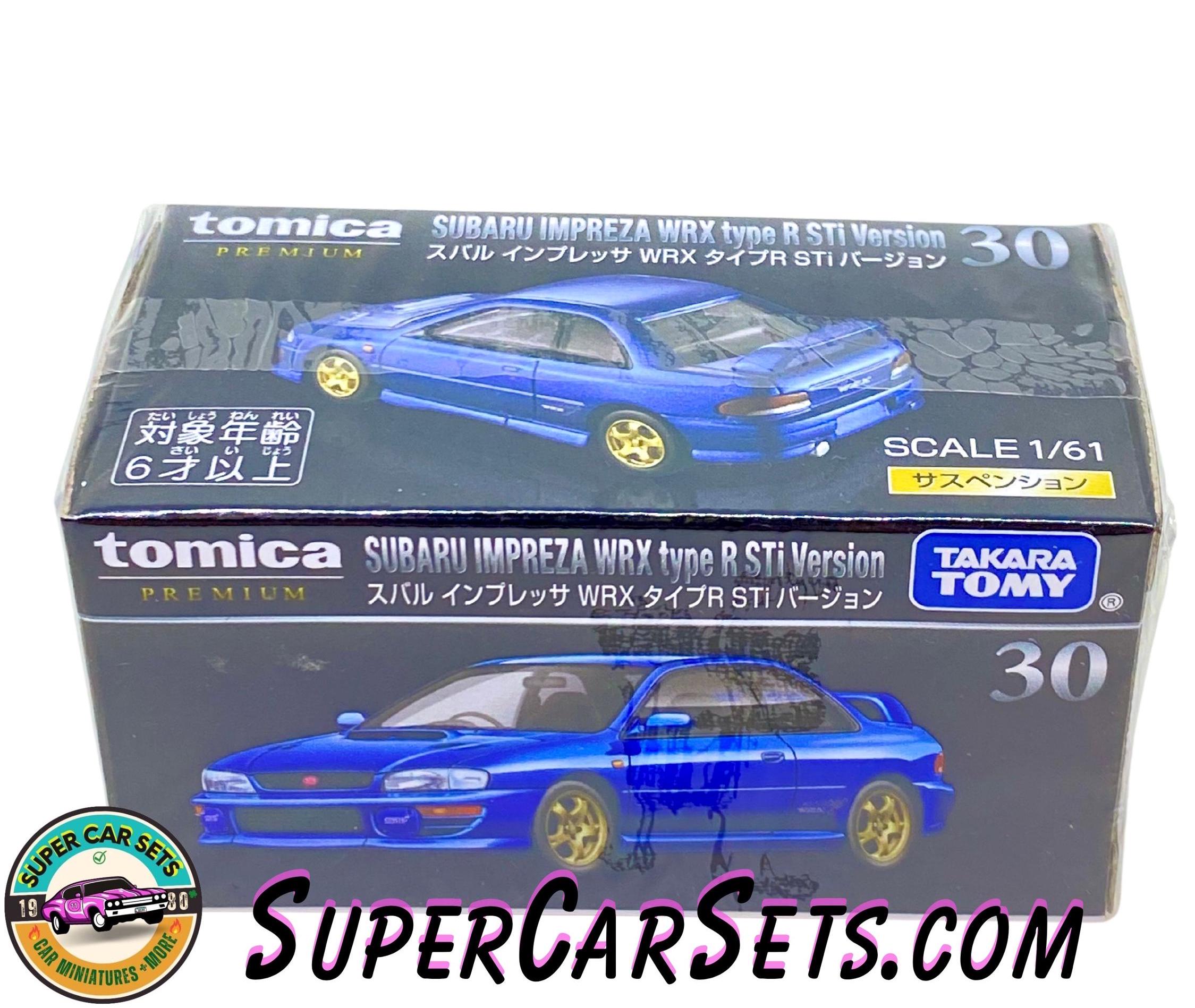 Tomica Premium (#30) Subaru Impreza WRX Type R Sti Version (1:61