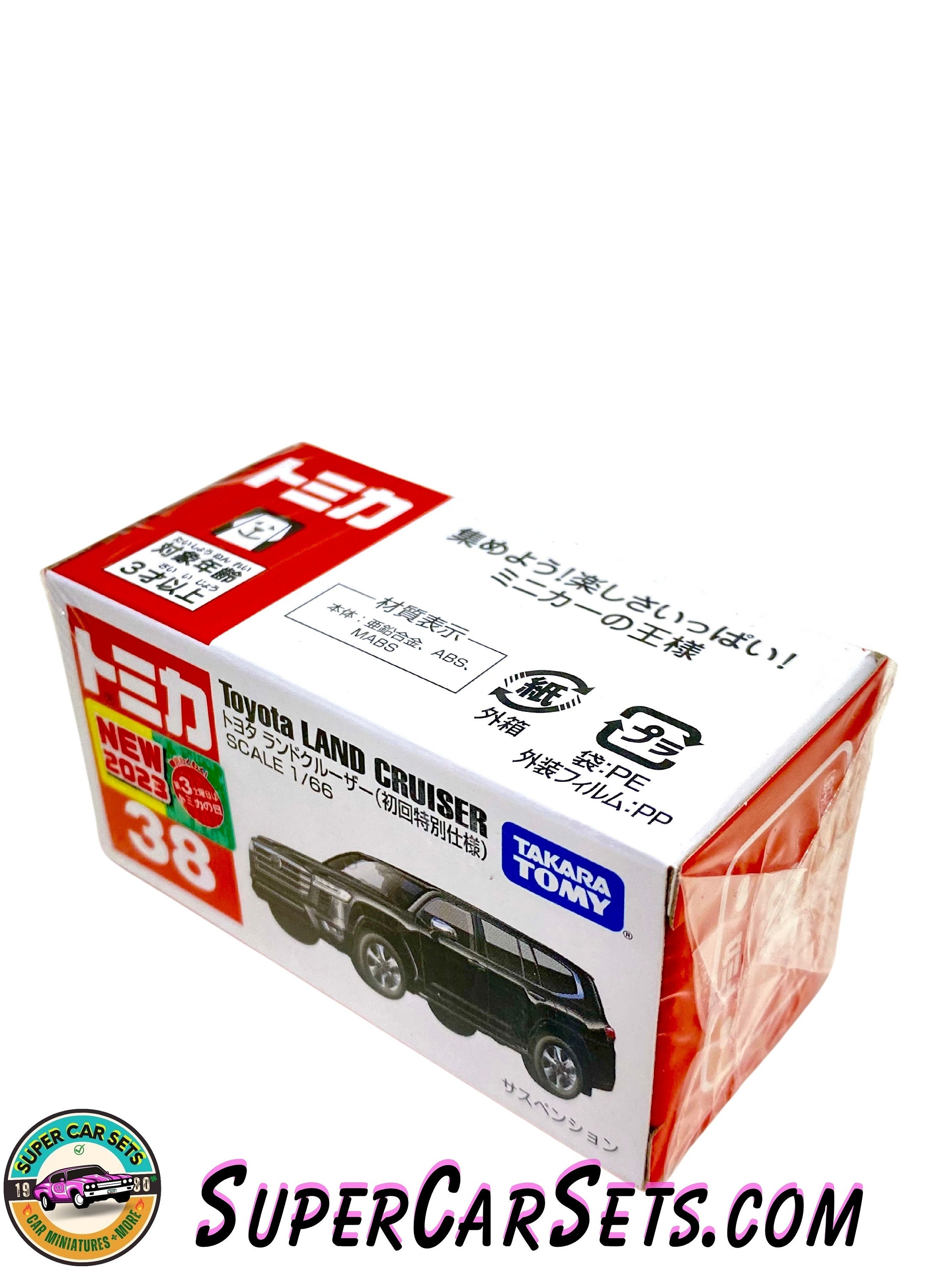 トヨタ ランドクルーザー (1:66スケール) (ブラックカラー) - トミカ