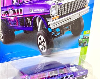 64 Nova Wagon Gasser - Hot Wheels - HW Gassers - 2023 (2/5) - Etsy