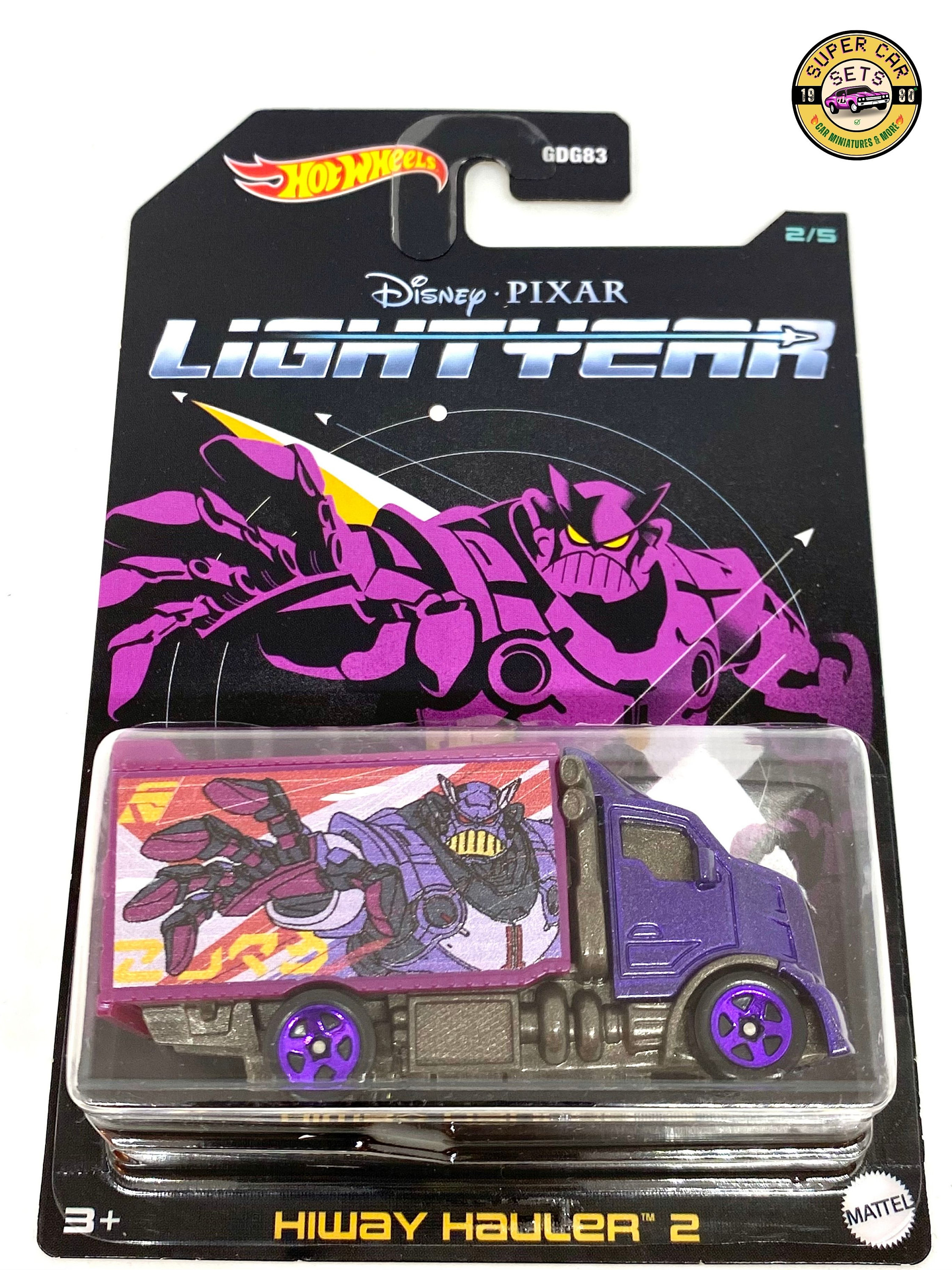 ホットウィール全5台 - ディズニー/ピクサー - ライトイヤー